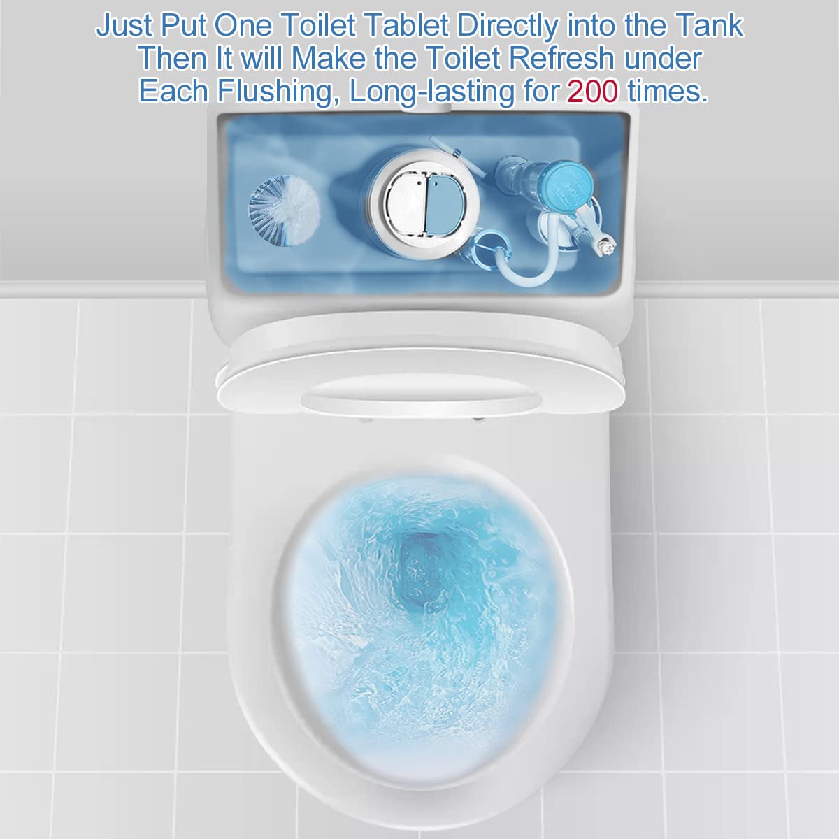Toilet Bowl Cleaner Tablets (12 Count)