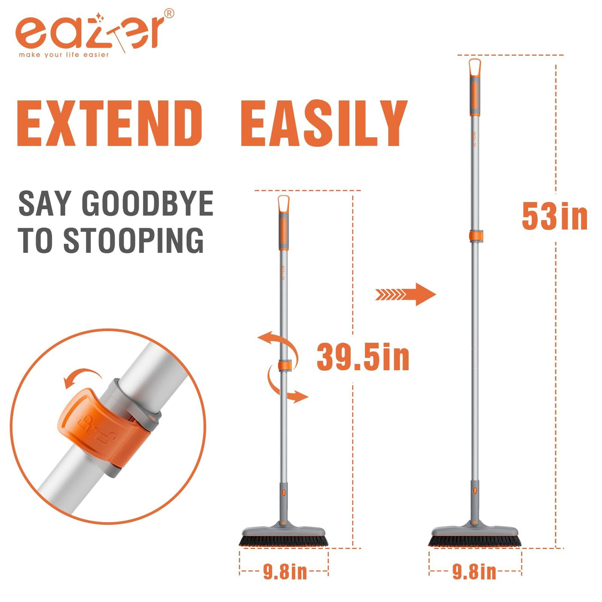 Grout Brush with Long Handle