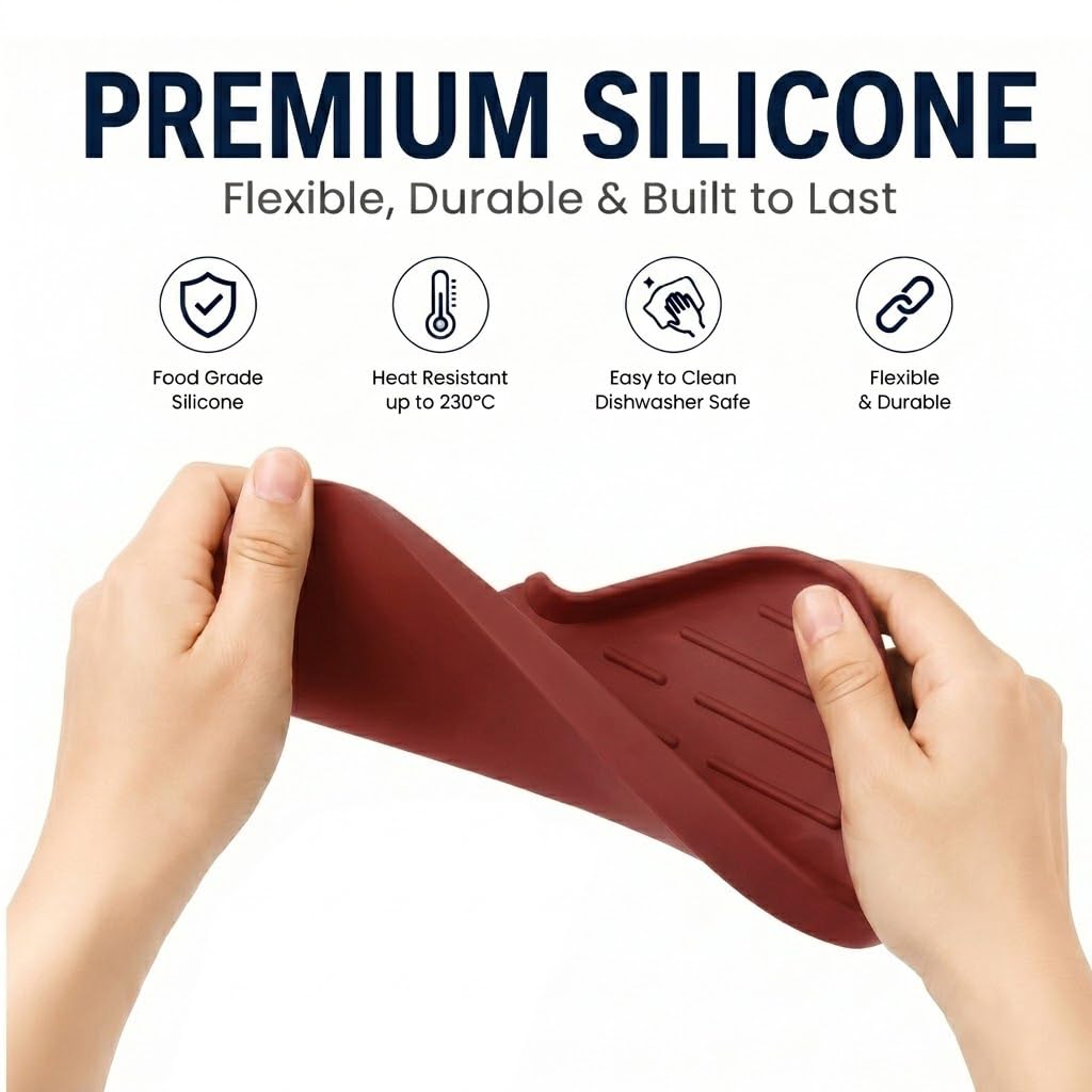 Silicone Soap Dish with Drain Spout