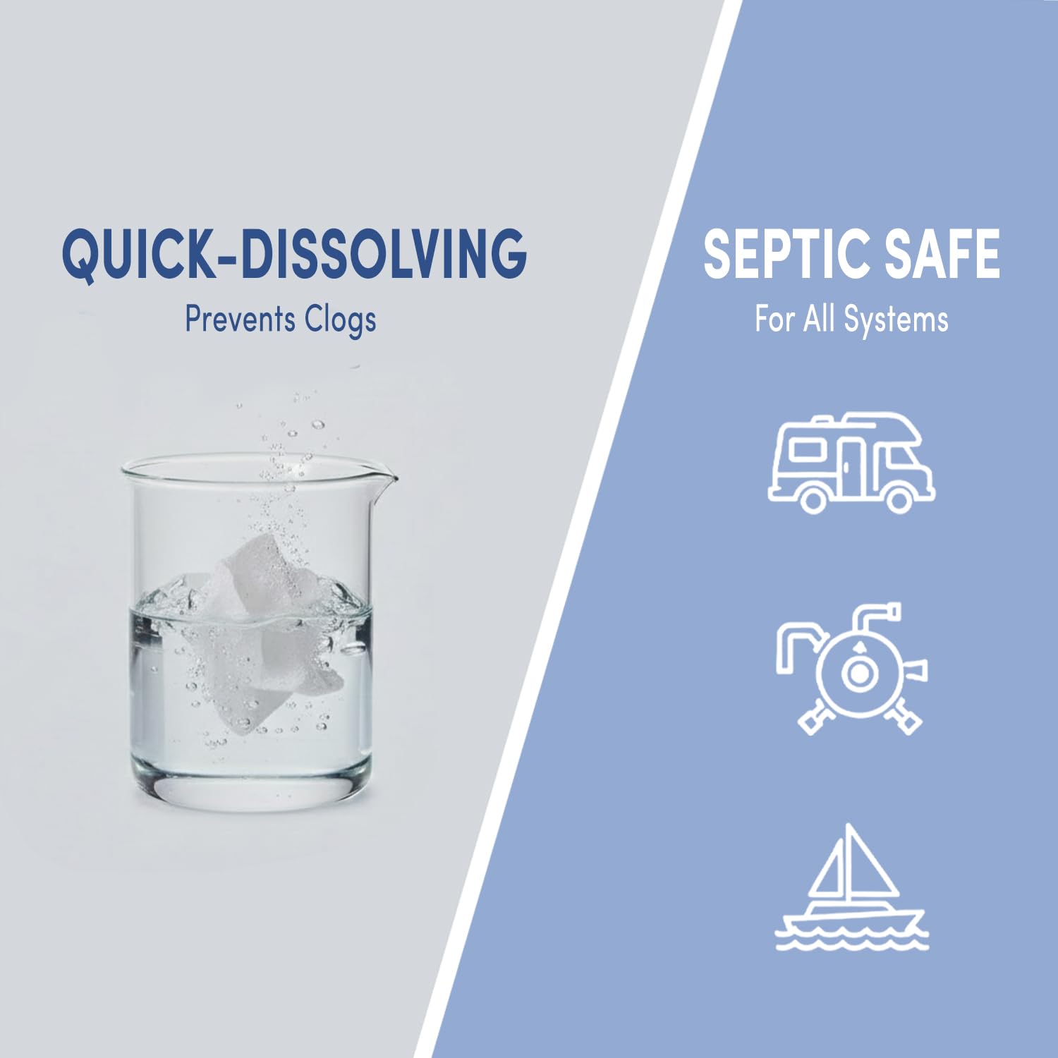 Septic Safe Tube Free Toilet Paper
