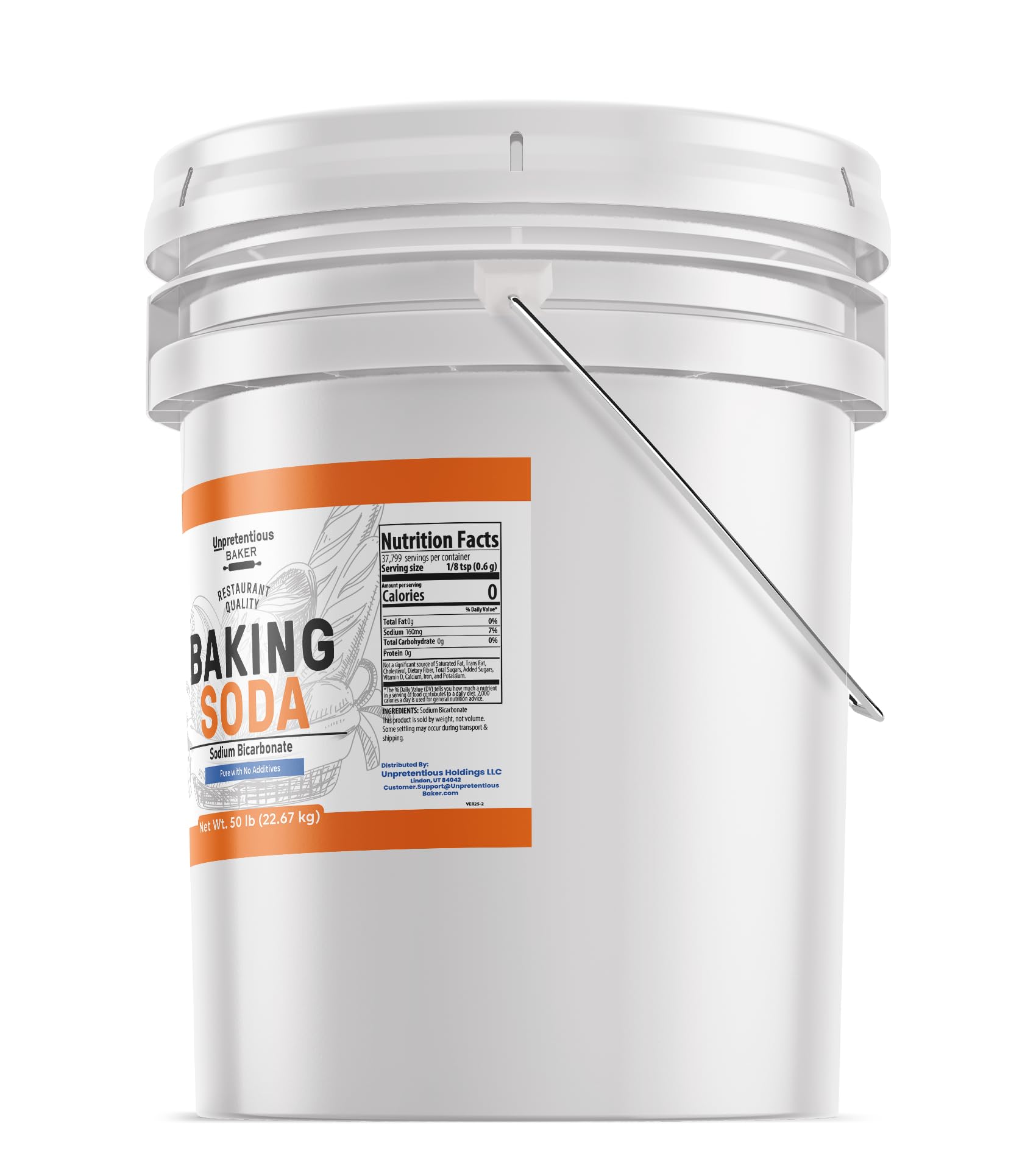 Baking Soda 50 Lb (800 Ounce)