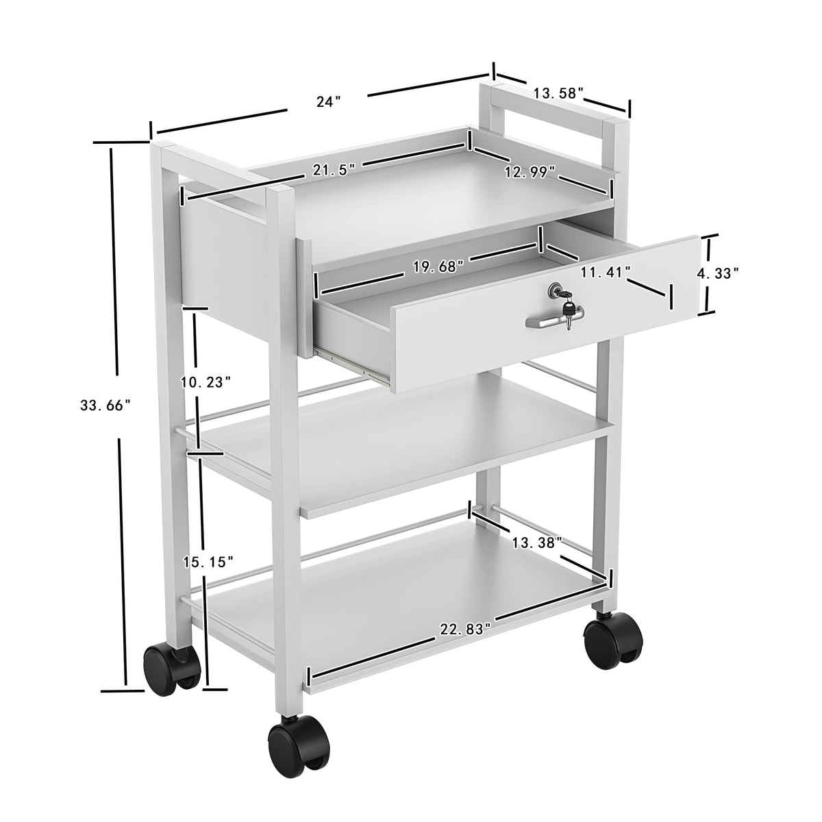 Salon Trolley Cart
