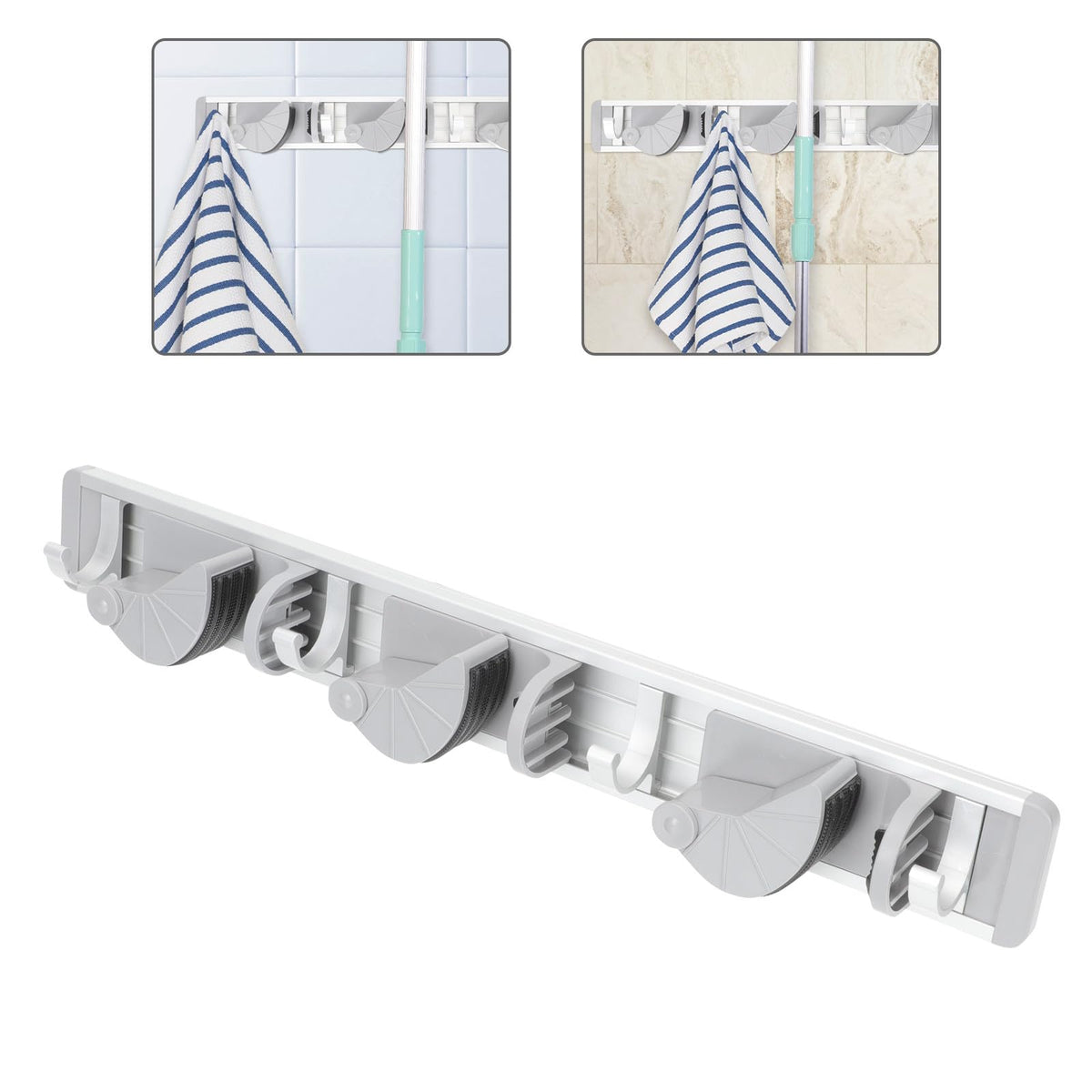 Wall Mounted Mop and Broom Holder