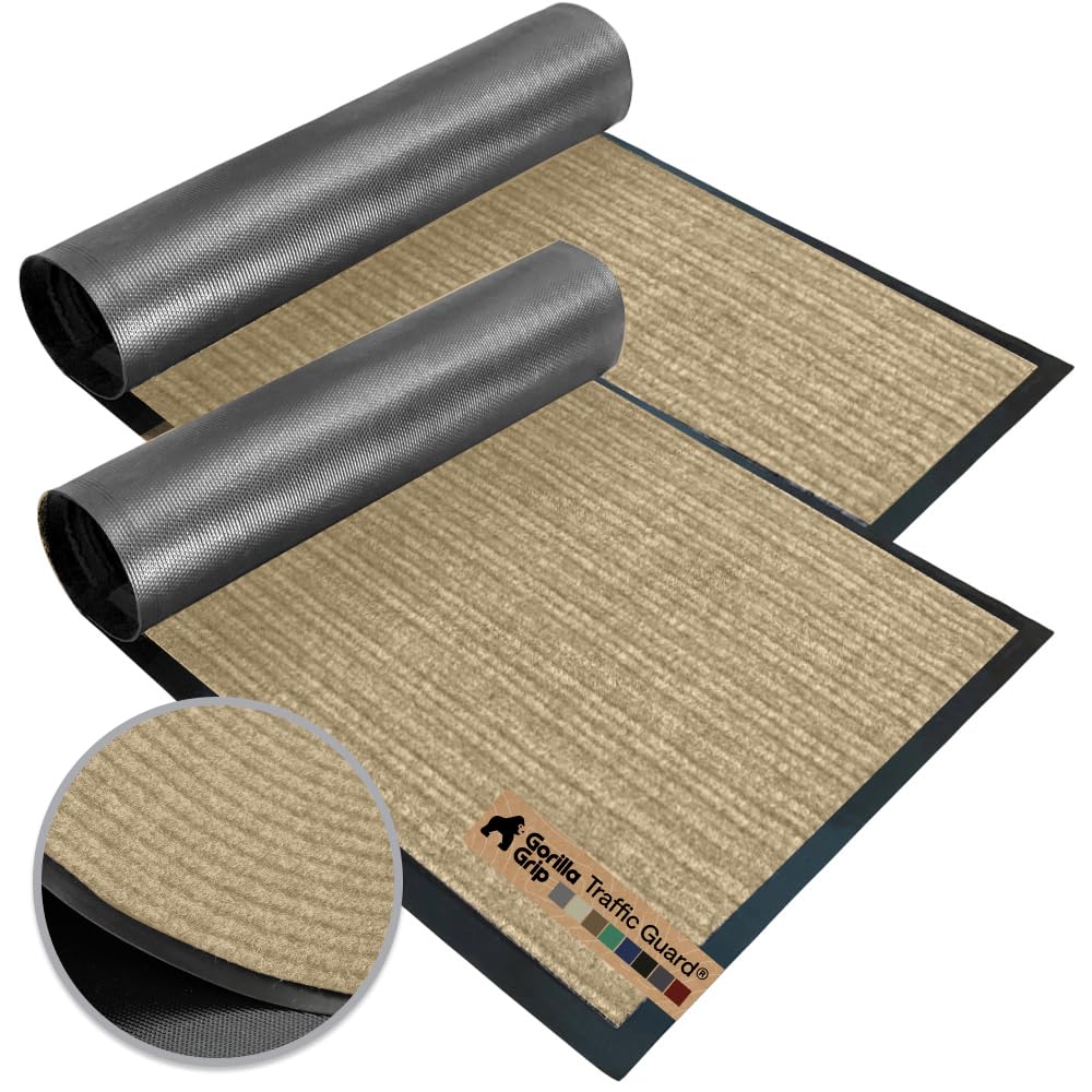 Waterproof Traffic Guard Door Mat (2 Count)