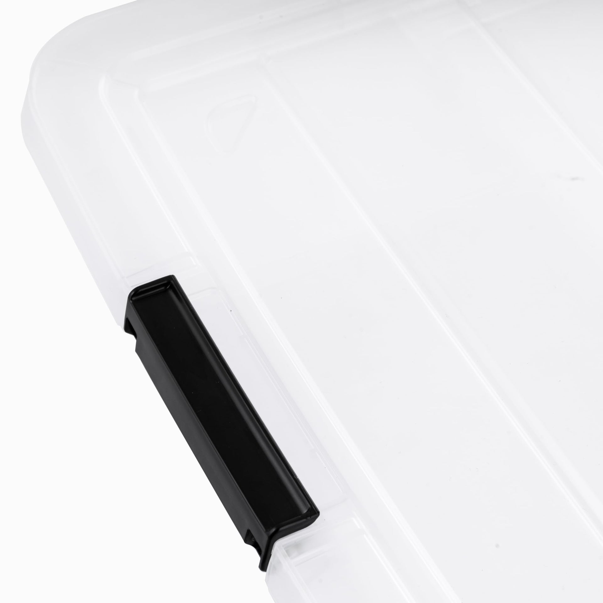 6 Pack 18 Quart Clip Box with Latching Lid (6 Count)