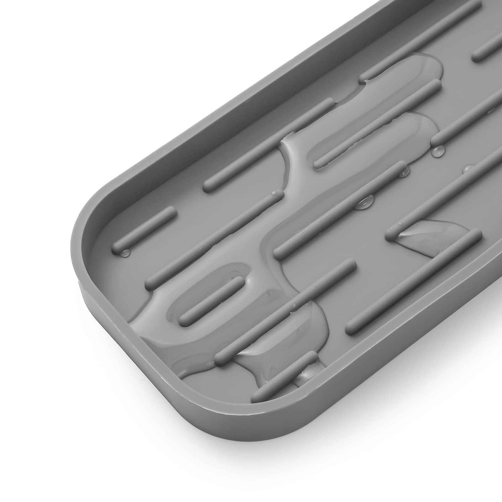 Silicone Kitchen Sink Organizer Tray for Multiple Usage
