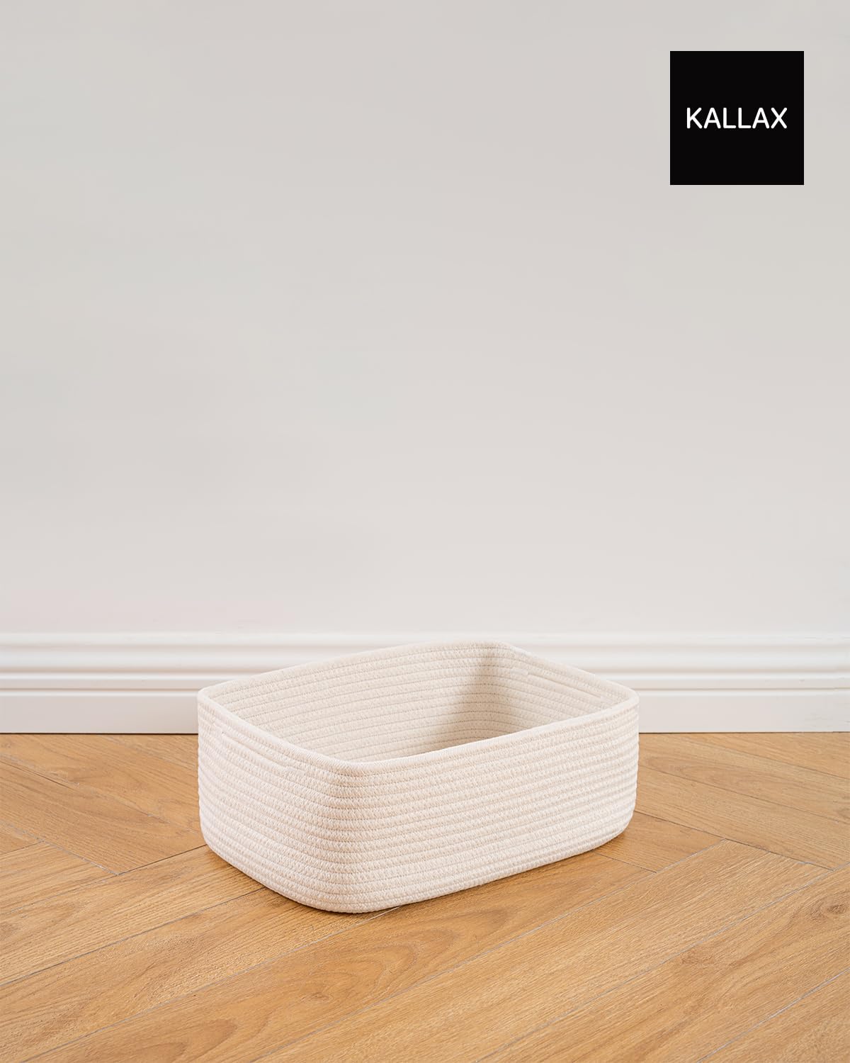 Small Woven Storage Basket for Organizing (3 Count)