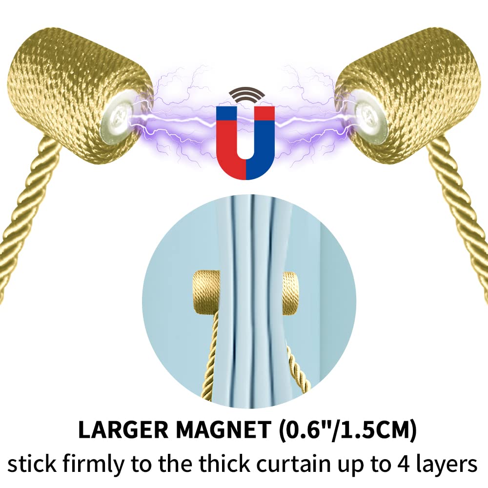 18 Inch Strong Magnetic Curtain Tiebacks