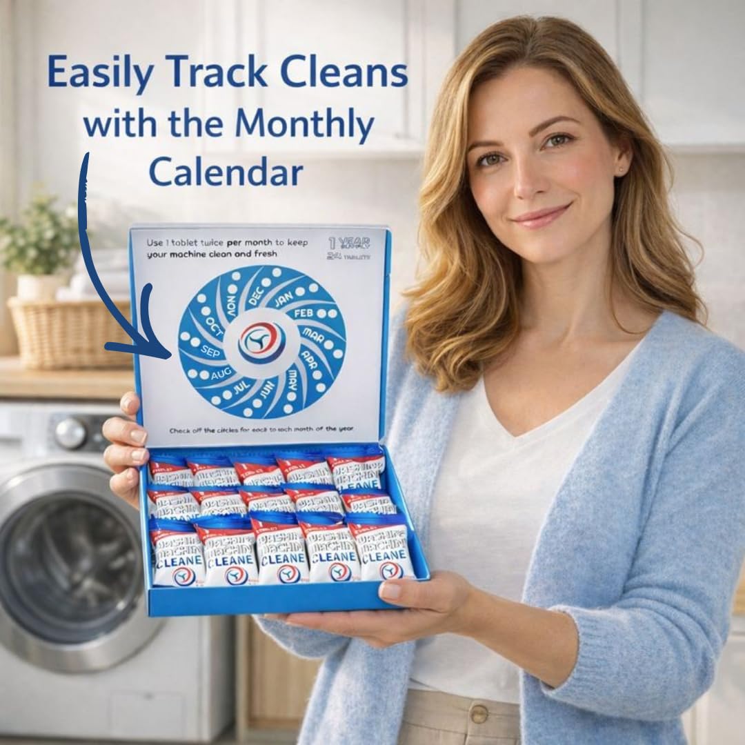 Washing Machine Cleaner Tablets (24 Count)