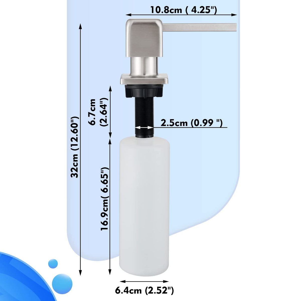 Soap Dispenser for Kitchen Sink