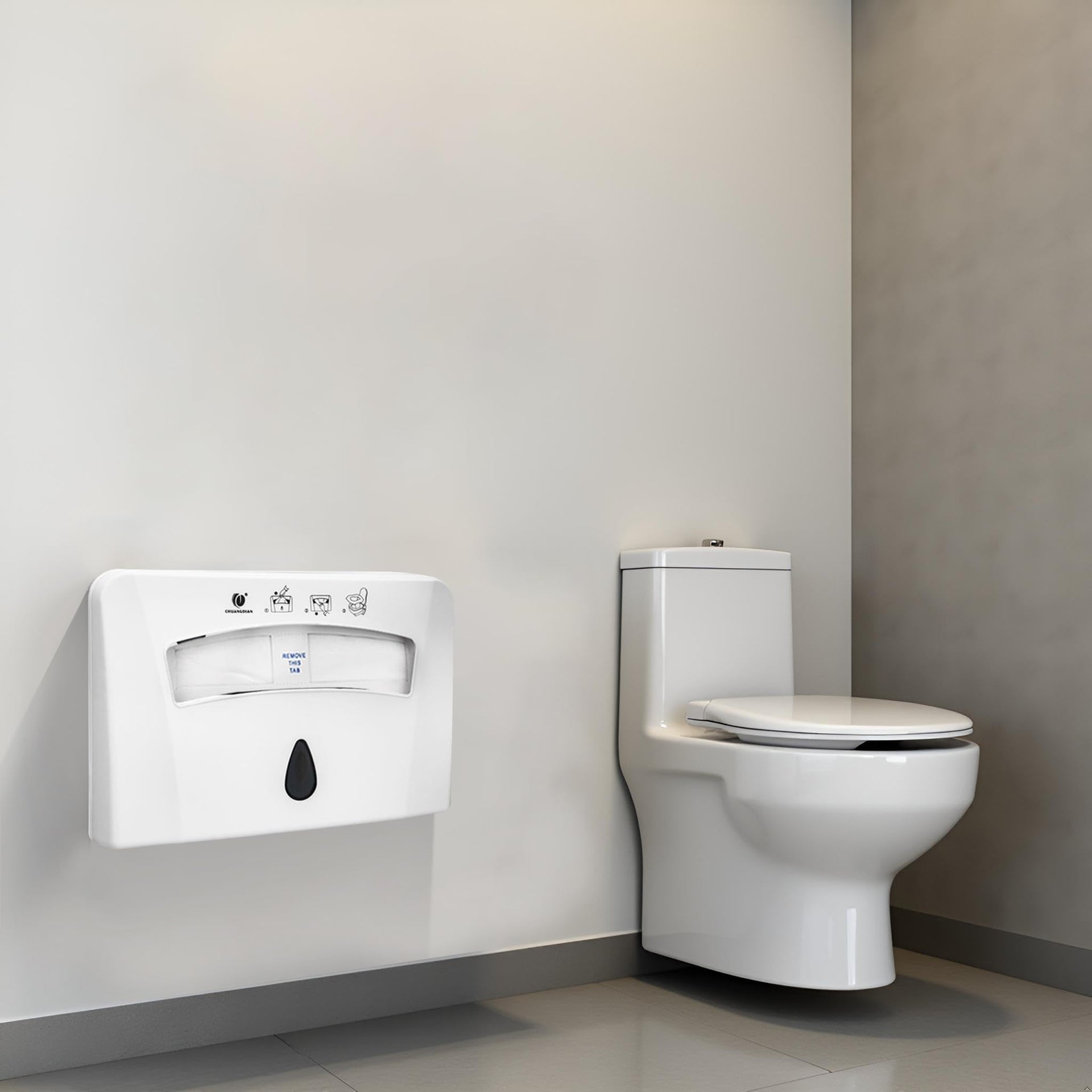 Toilet Seat Cover Dispenser (2 Count)