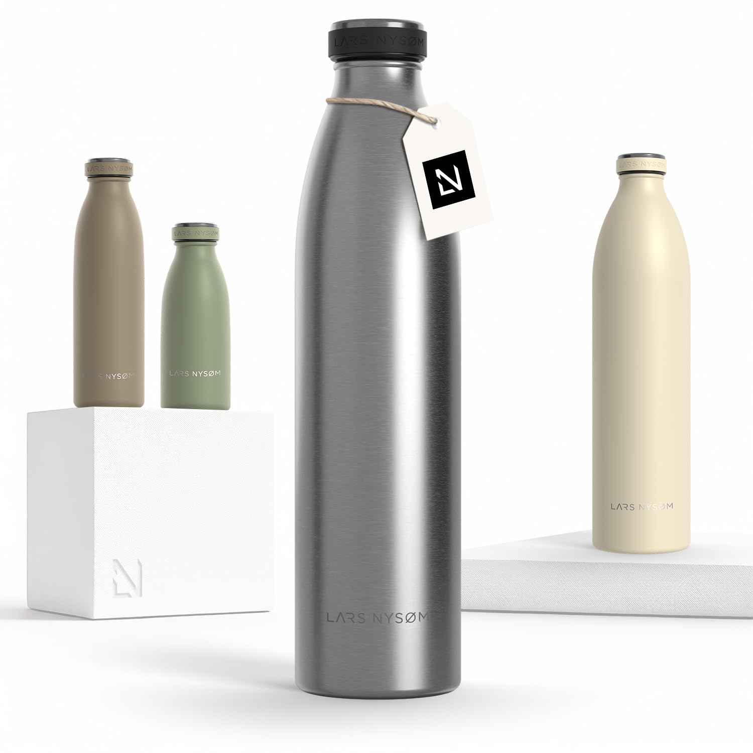 Stainless Steel Insulated Water Bottle 12oz 17oz 25oz 34oz 51oz