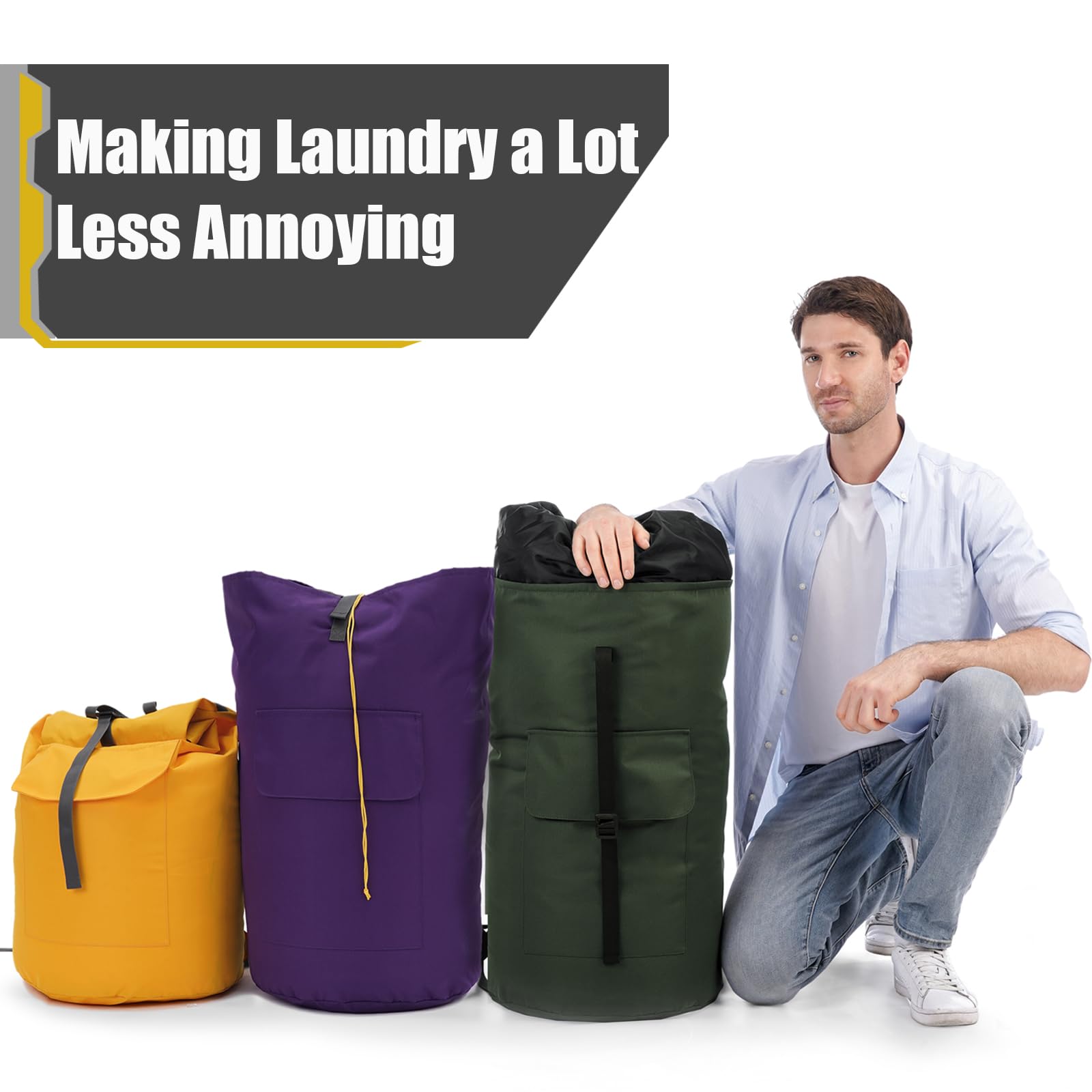 Backpack Laundry Bag