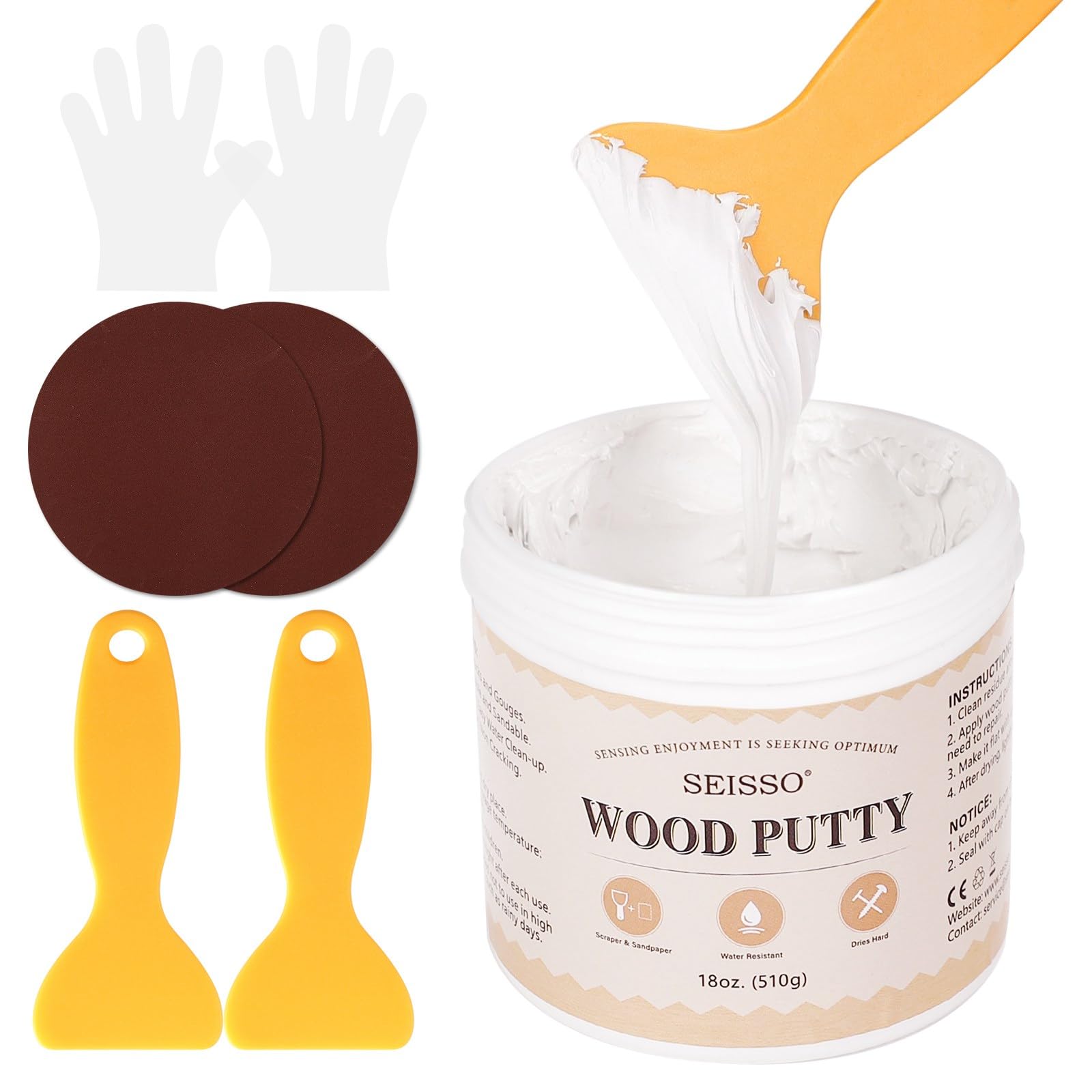 Wood Filler & Putty (18 Ounce)