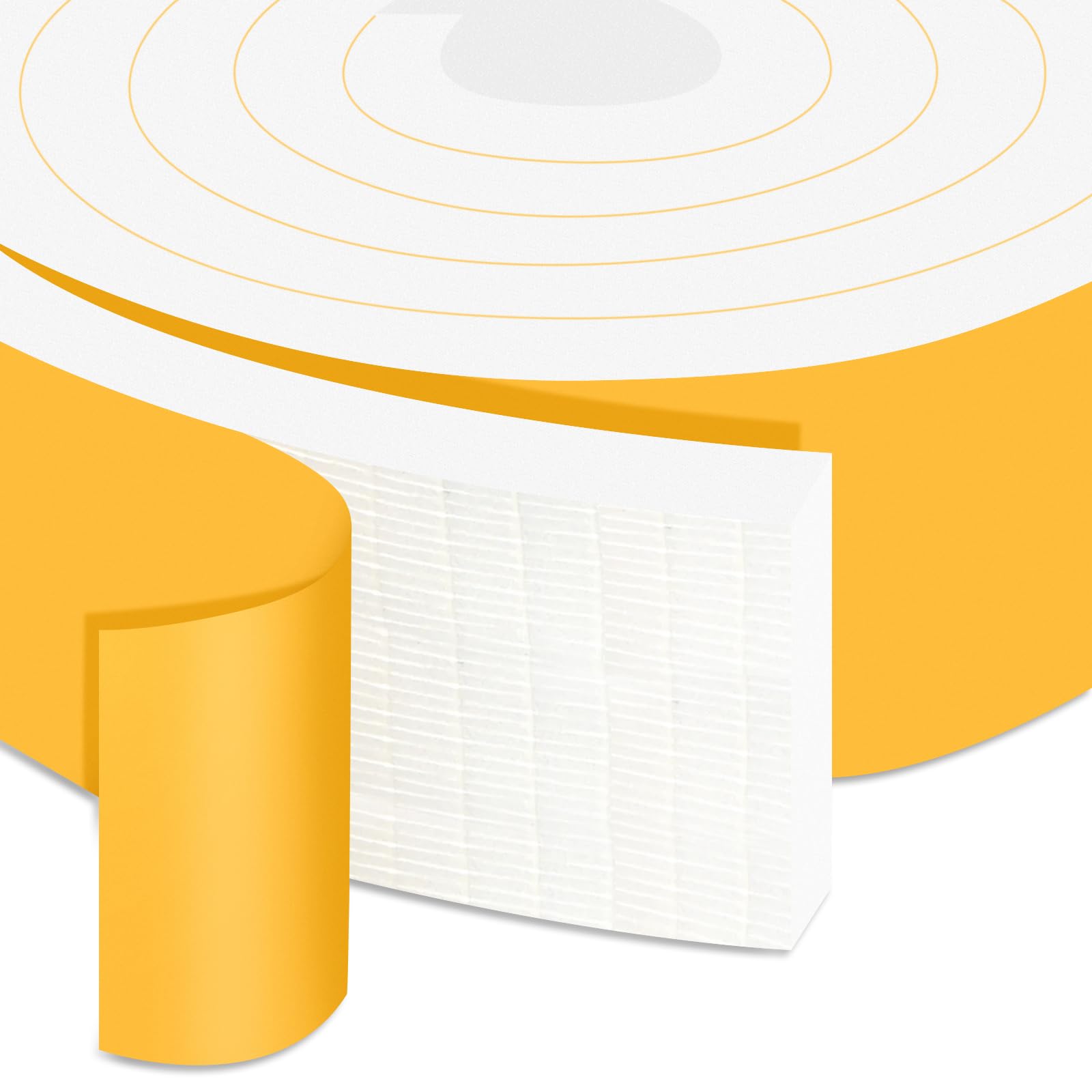 Extra Wide Heavy Duty Weather Stripping 2x1 (6.5 Foot)