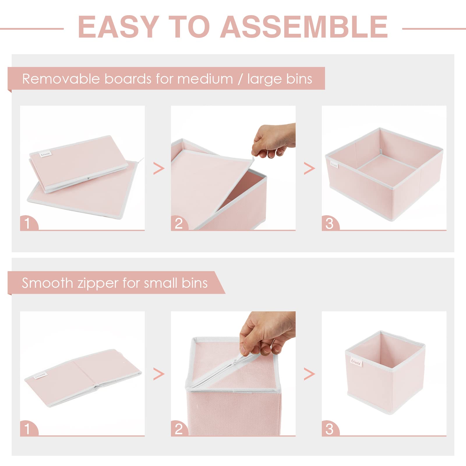 8 Pack Underwear Drawer Organizer (8 Count)