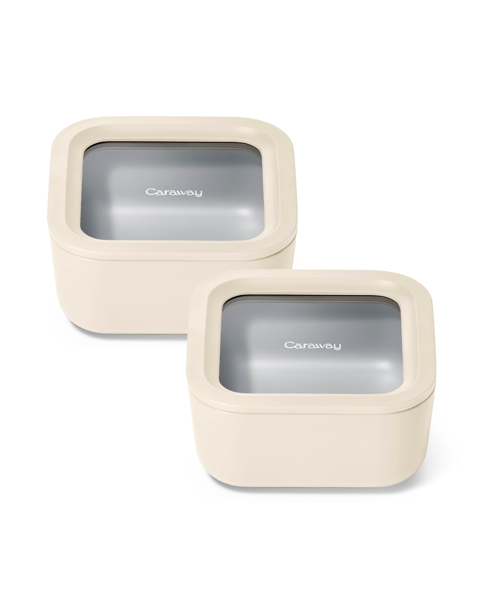 2 Piece Glass Food Storage Set with Lids (2 Count)
