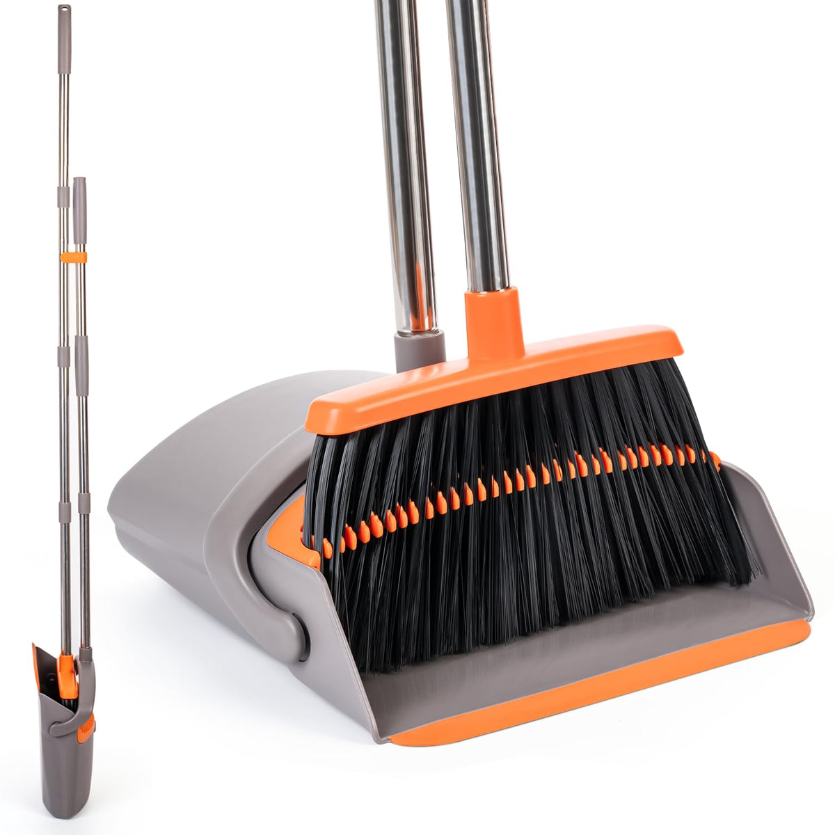 POWERJET Upright Broom & Dustpan Set