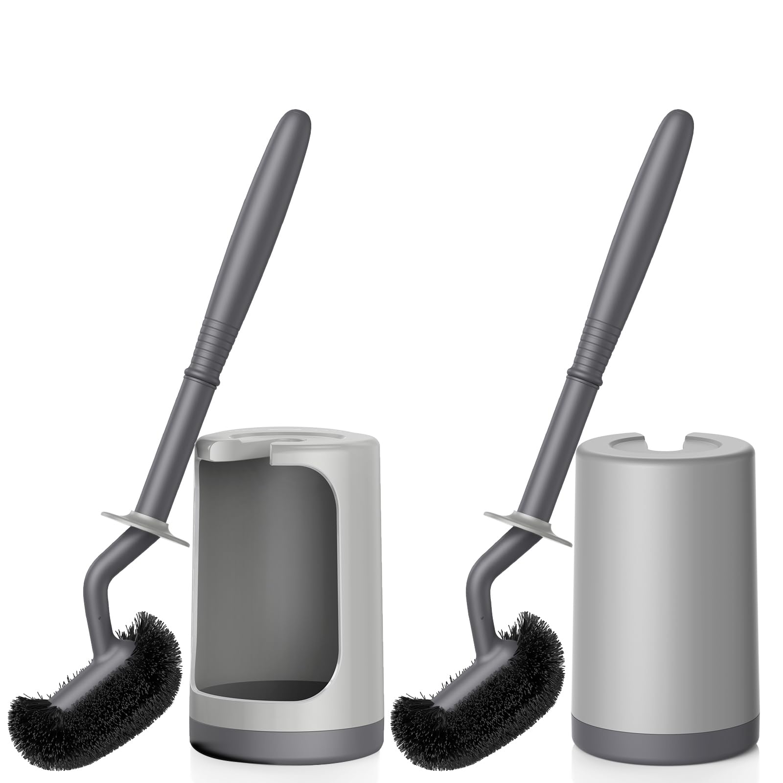 Toilet Bowl Brush Holder Set (2 Count)