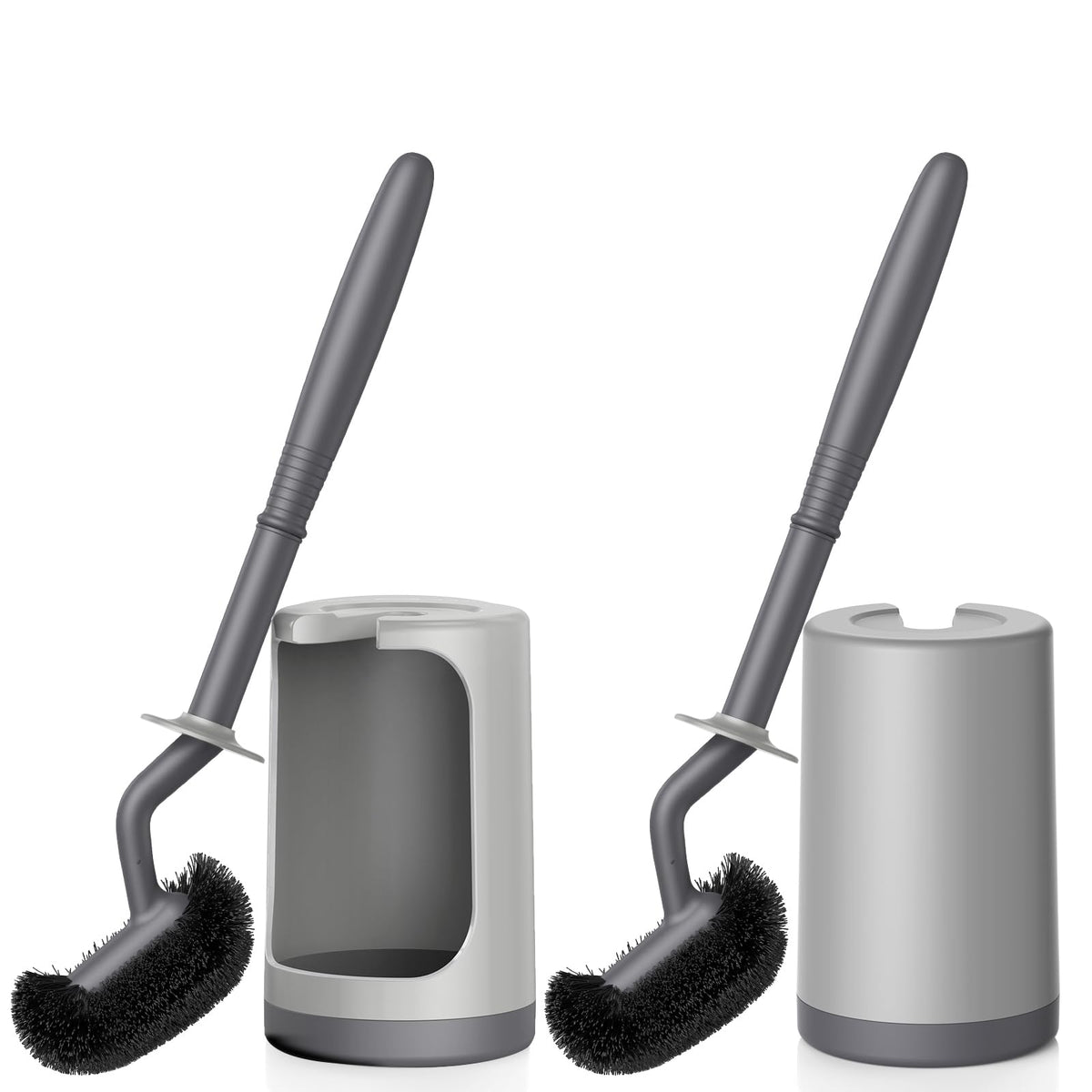 Toilet Bowl Brush Holder Set (2 Count)
