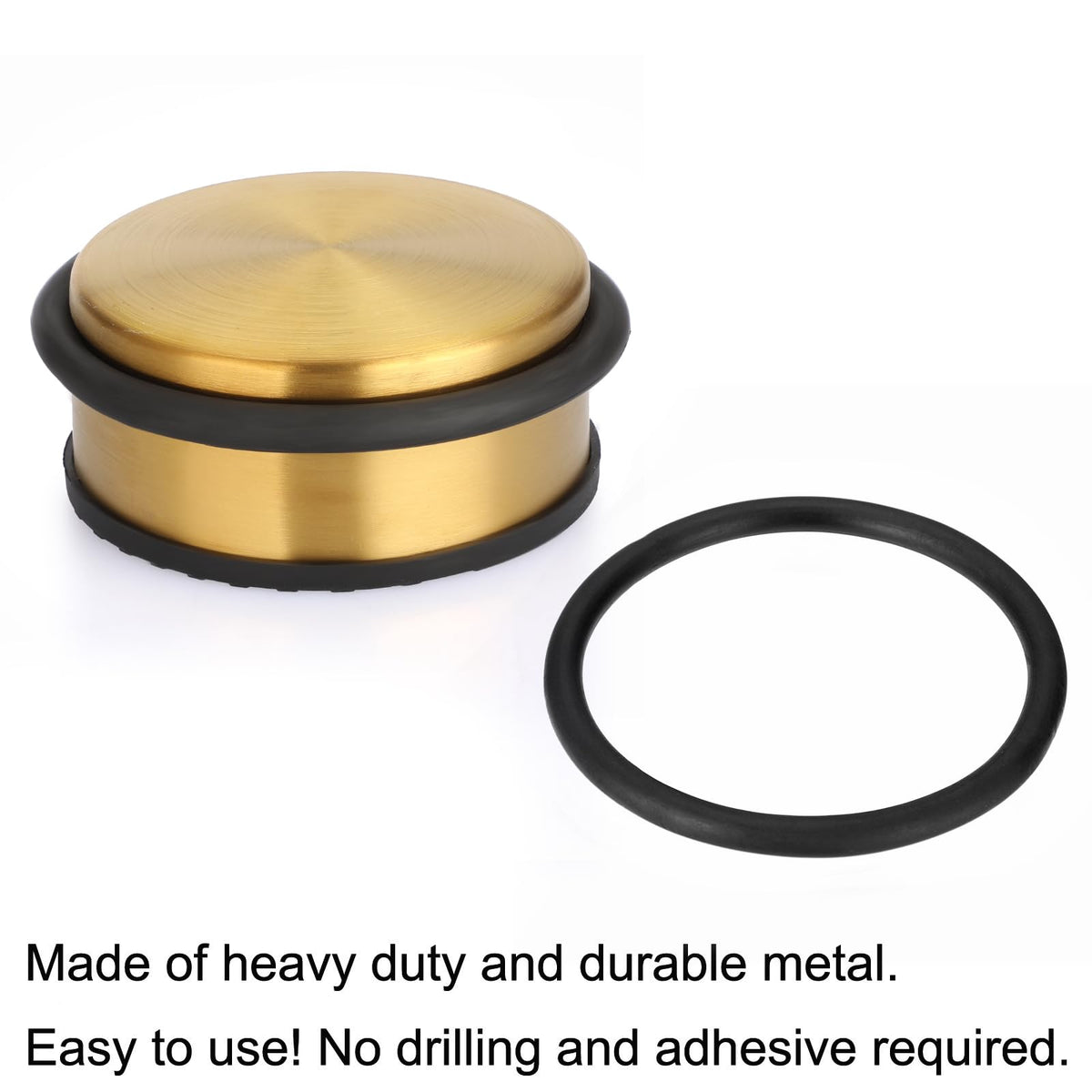 Heavy Duty Floor Door Stopper No Drill
