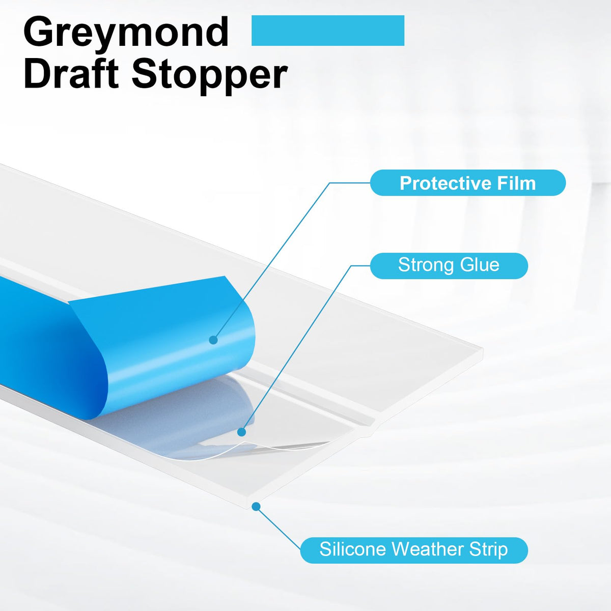 Weather Stripping Door Seal (20 Foot)