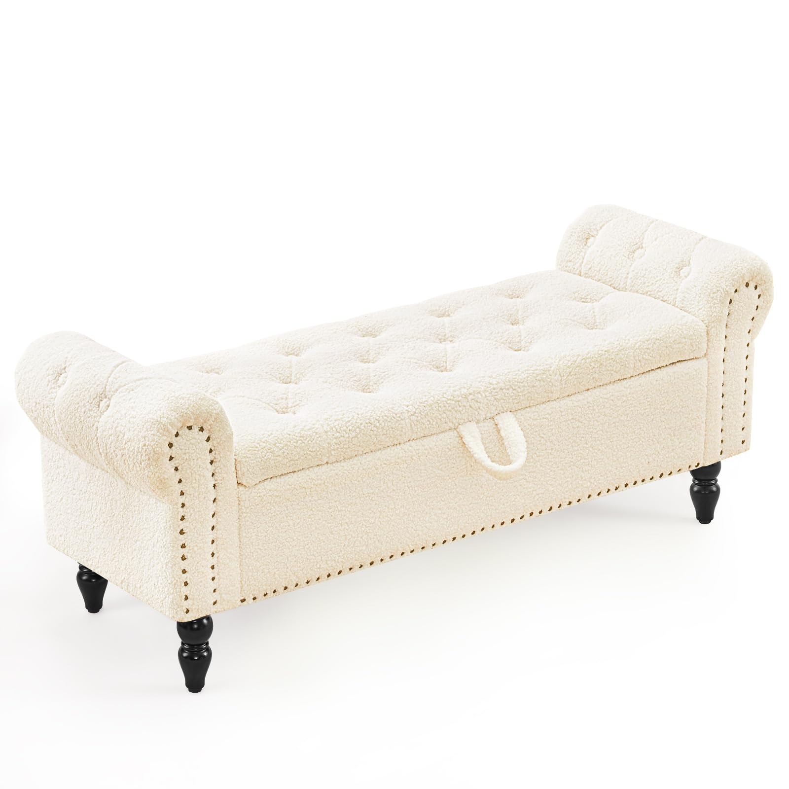 Storage Ottoman Bench for Queen Size Bed
