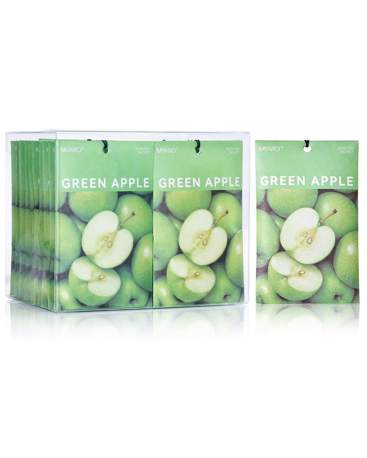 20Pcs Green Apple Scented Sachets (20 Count)