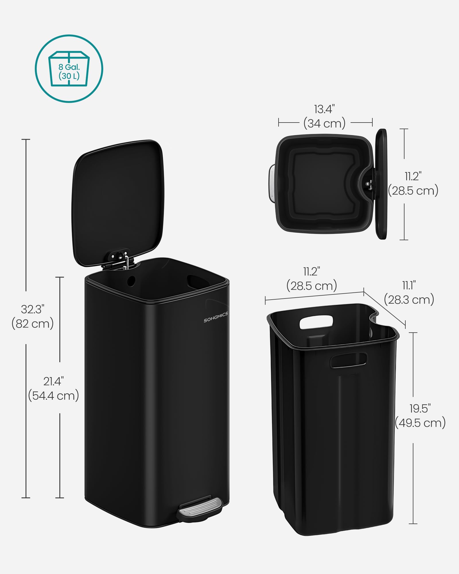 Kitchen Trash Can