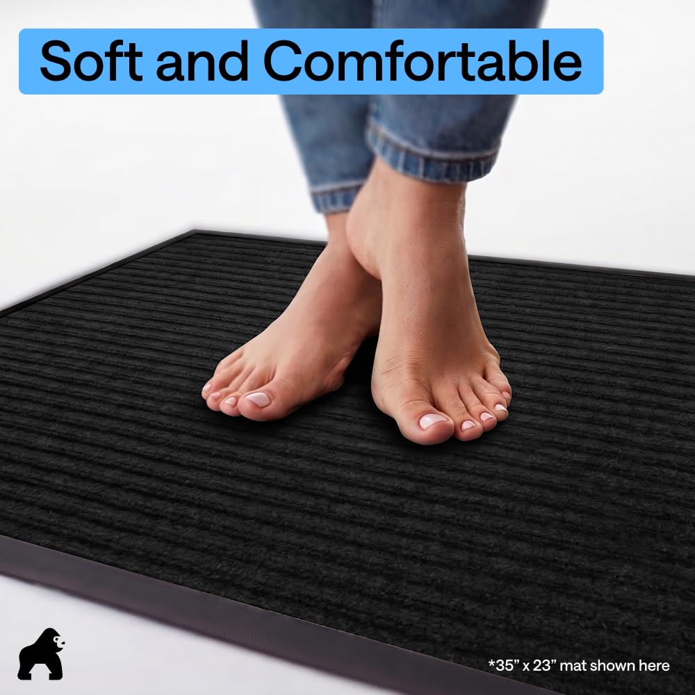 Waterproof Traffic Guard Door Mat (2 Count)