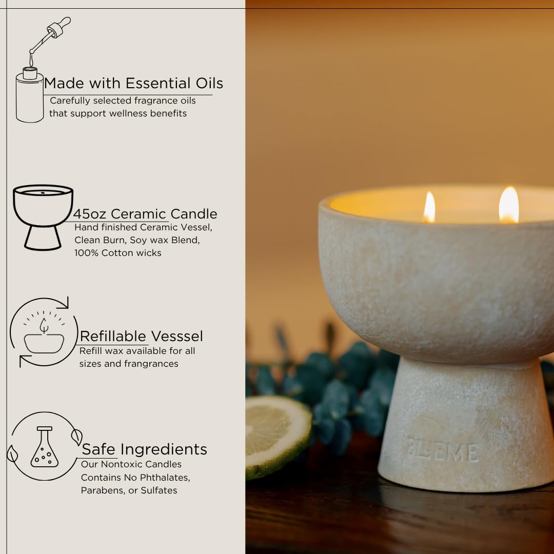 Wellness Refillable Candle (45 Ounce)