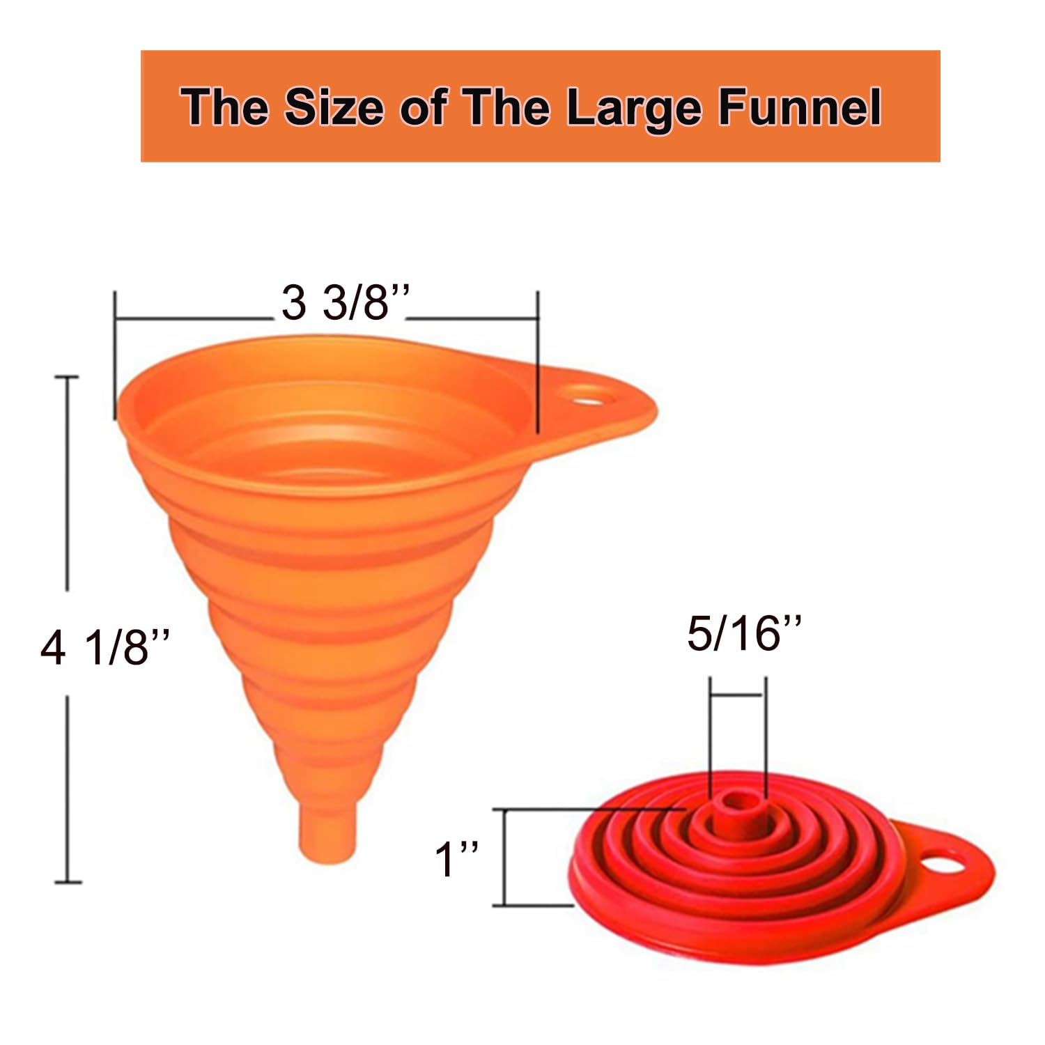 Kitchen Funnel Set (6 Count)