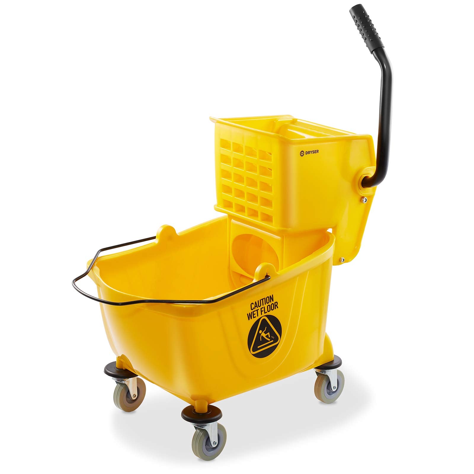 Commercial Mop Bucket with Side Press Wringer