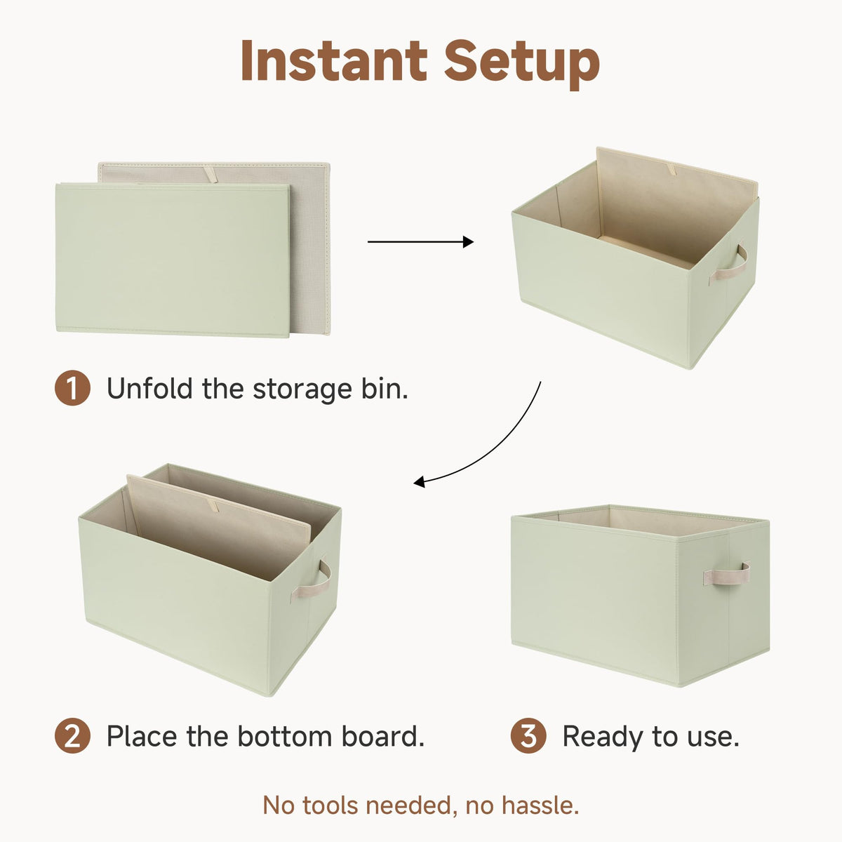 Storage Basket for Shelves (3 Count)