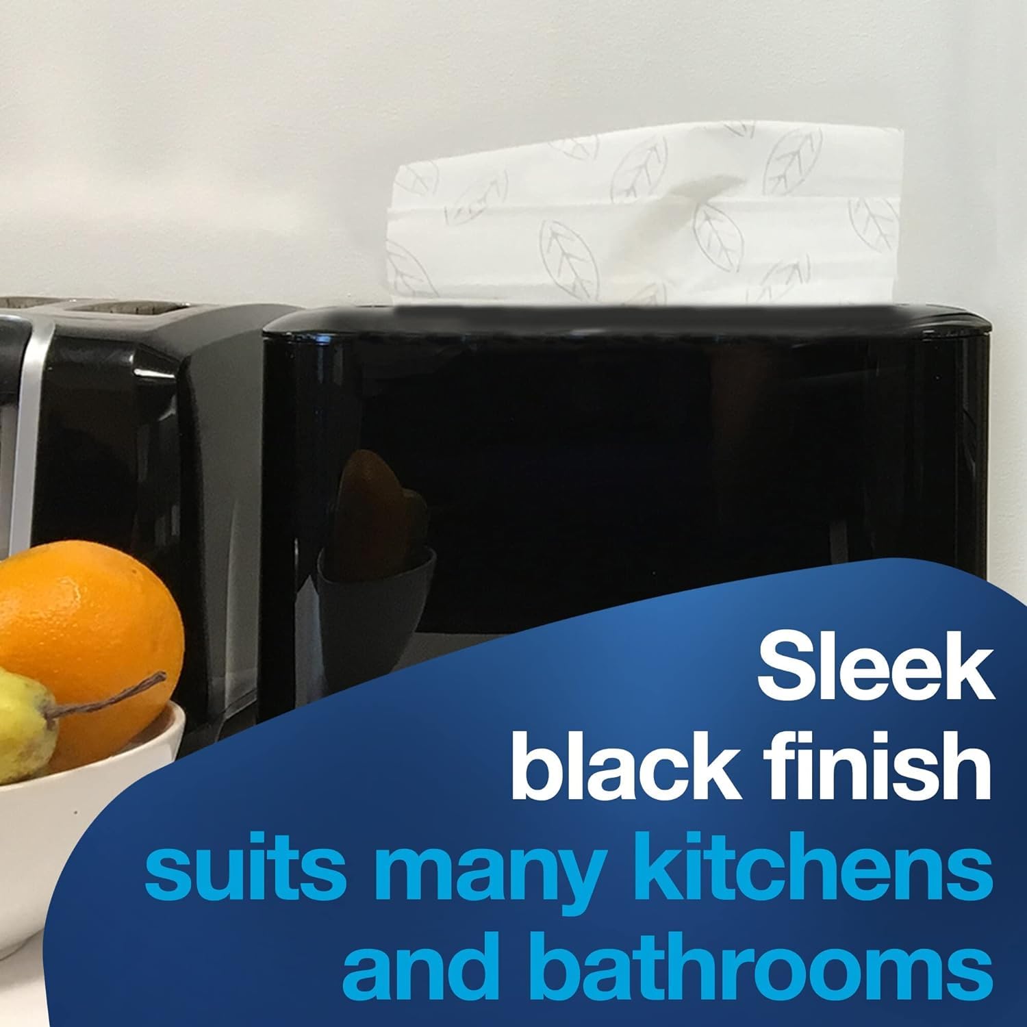 Xpress Paper Towel Dispenser Black H2