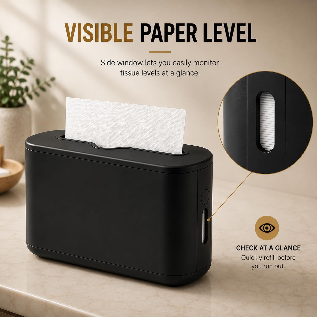 Multifold Paper Towel Dispenser Countertop