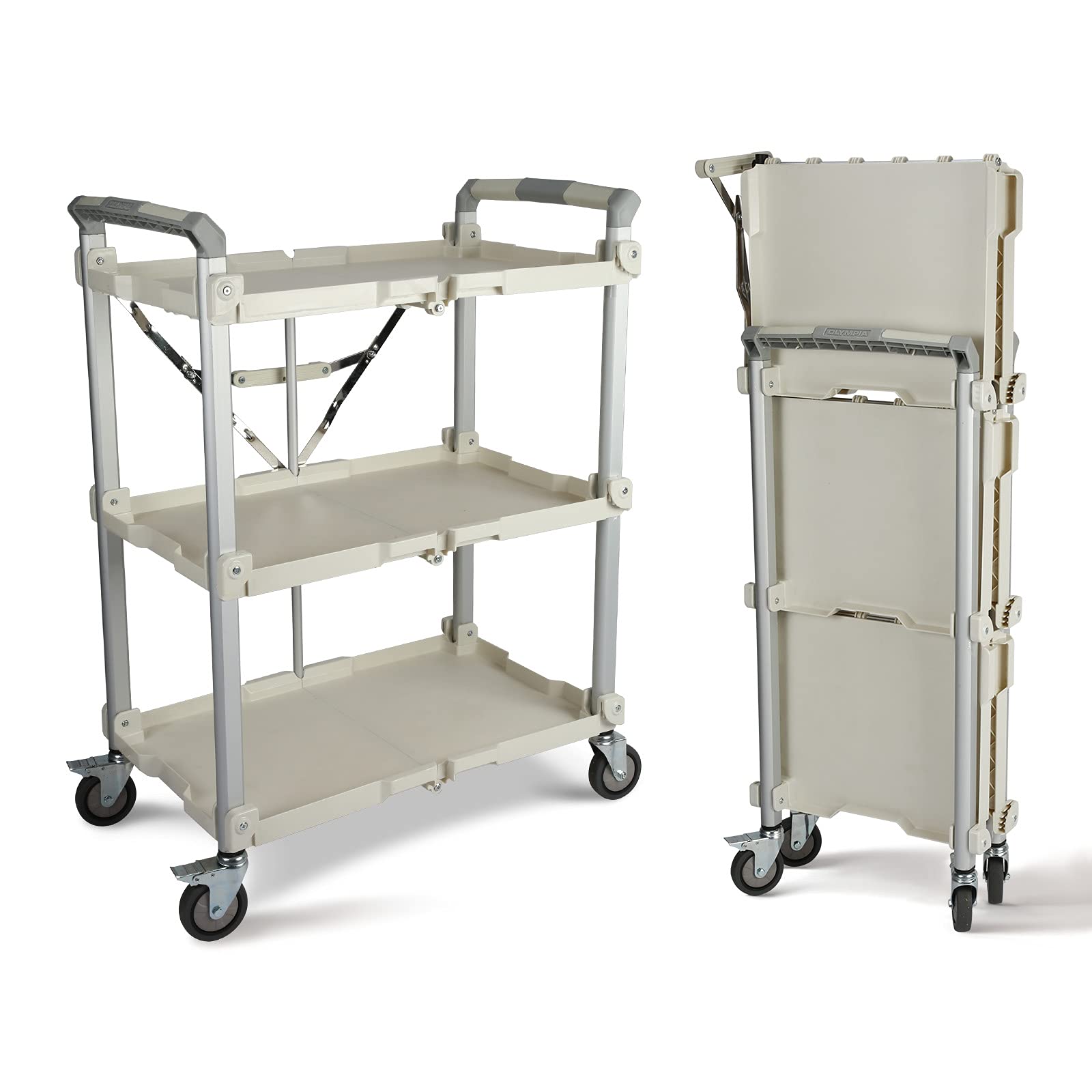 89 355 Pack N Roll Collapsible Service Cart