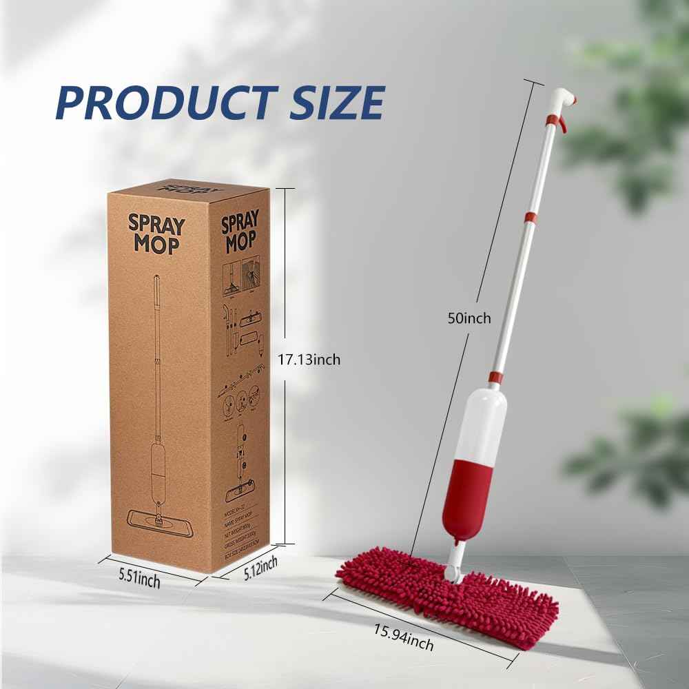 Spray Mop for Floor Cleaning Wet & Dry Mops Multi