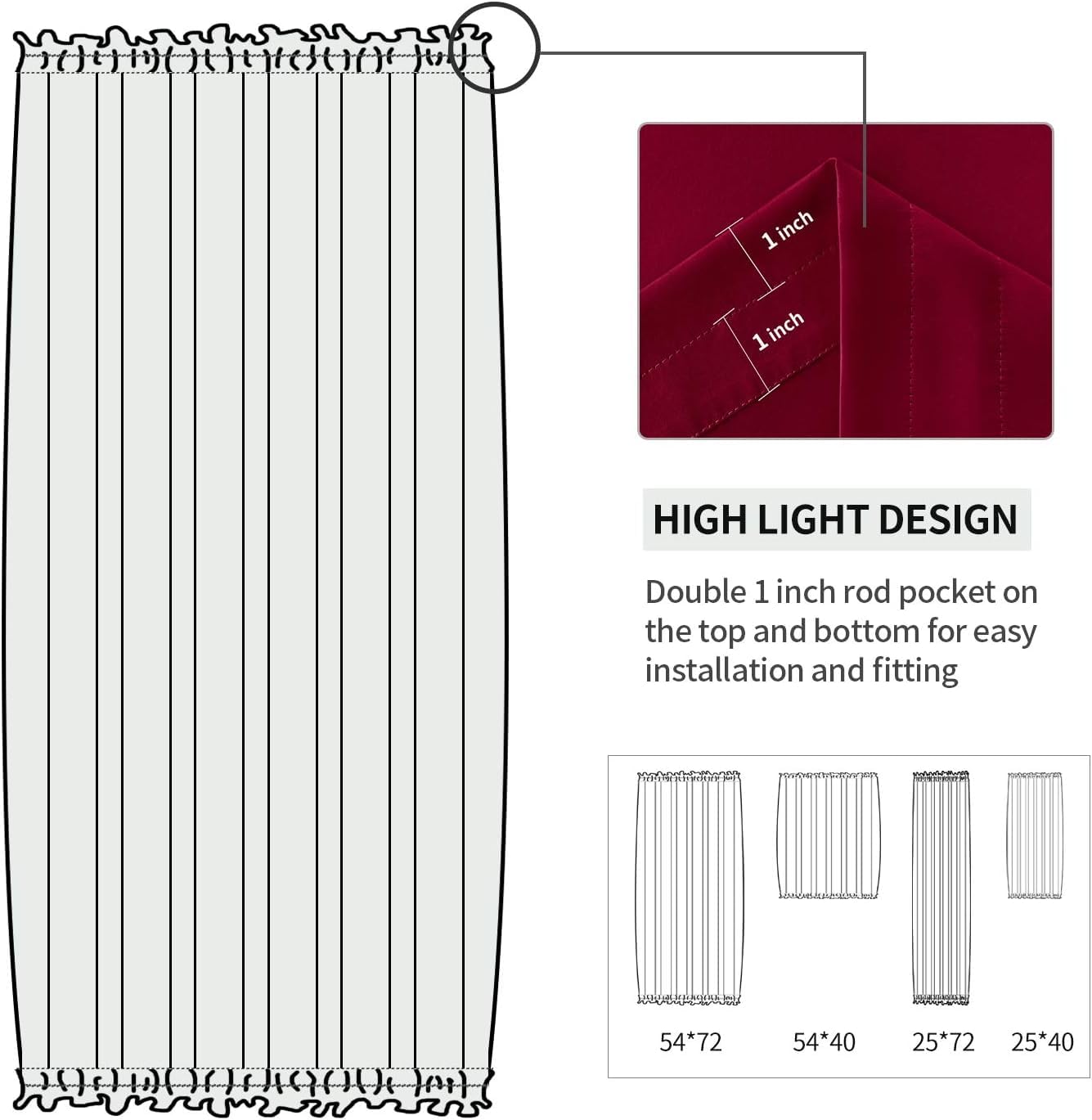 French Door Curtains