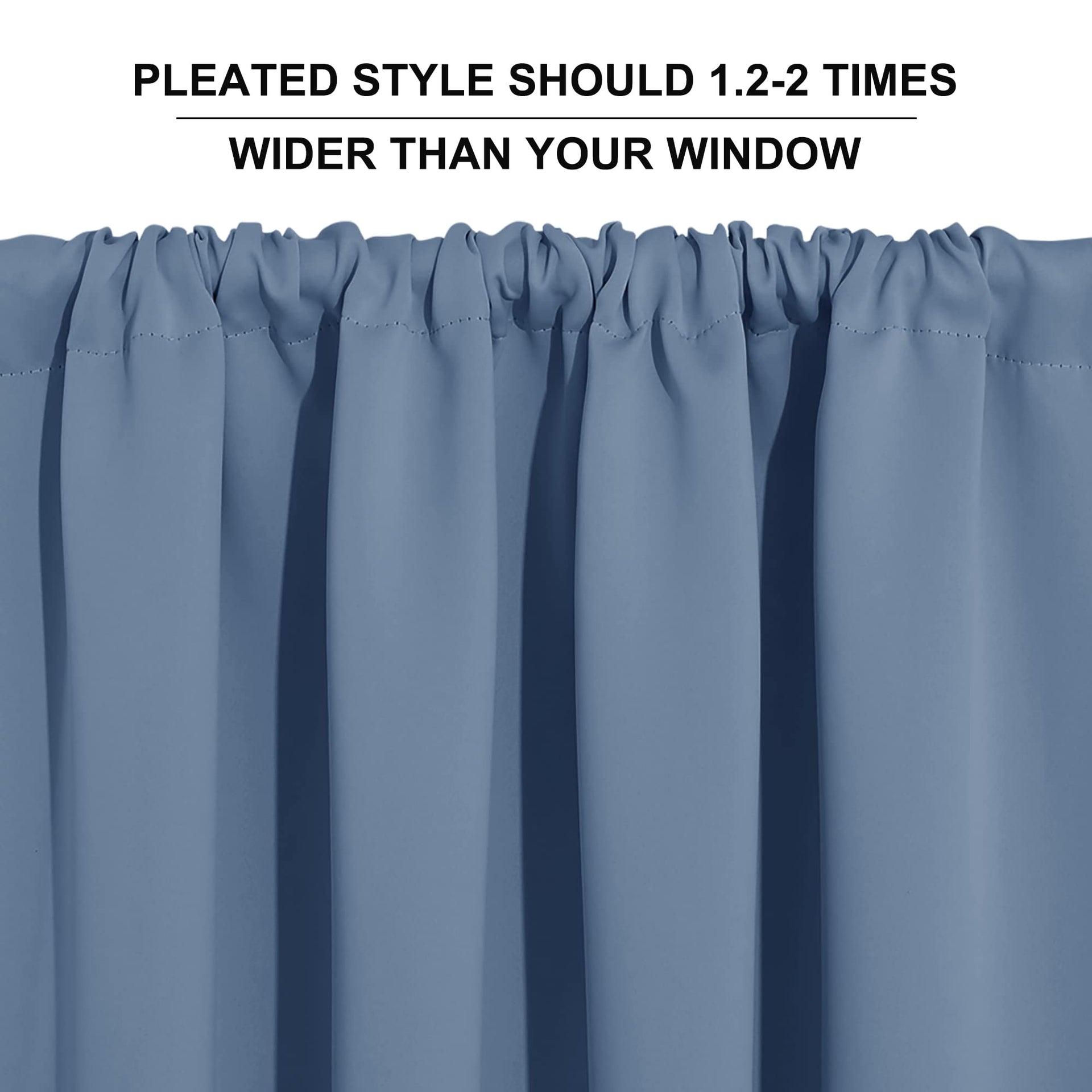 Half Curtain Tiers 36 inch Length (2 Count)