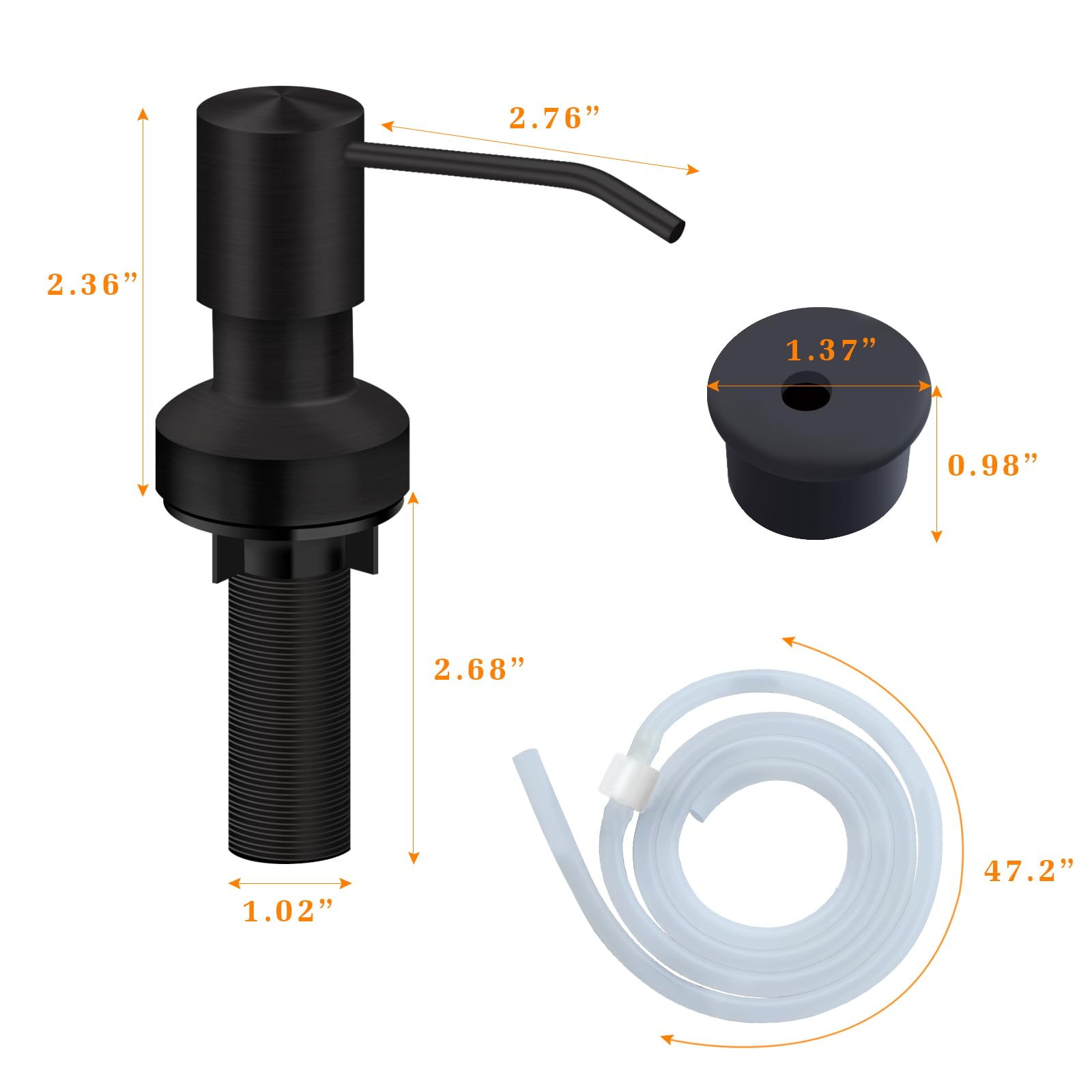 Sink Soap Dispenser for Kitchen Sink