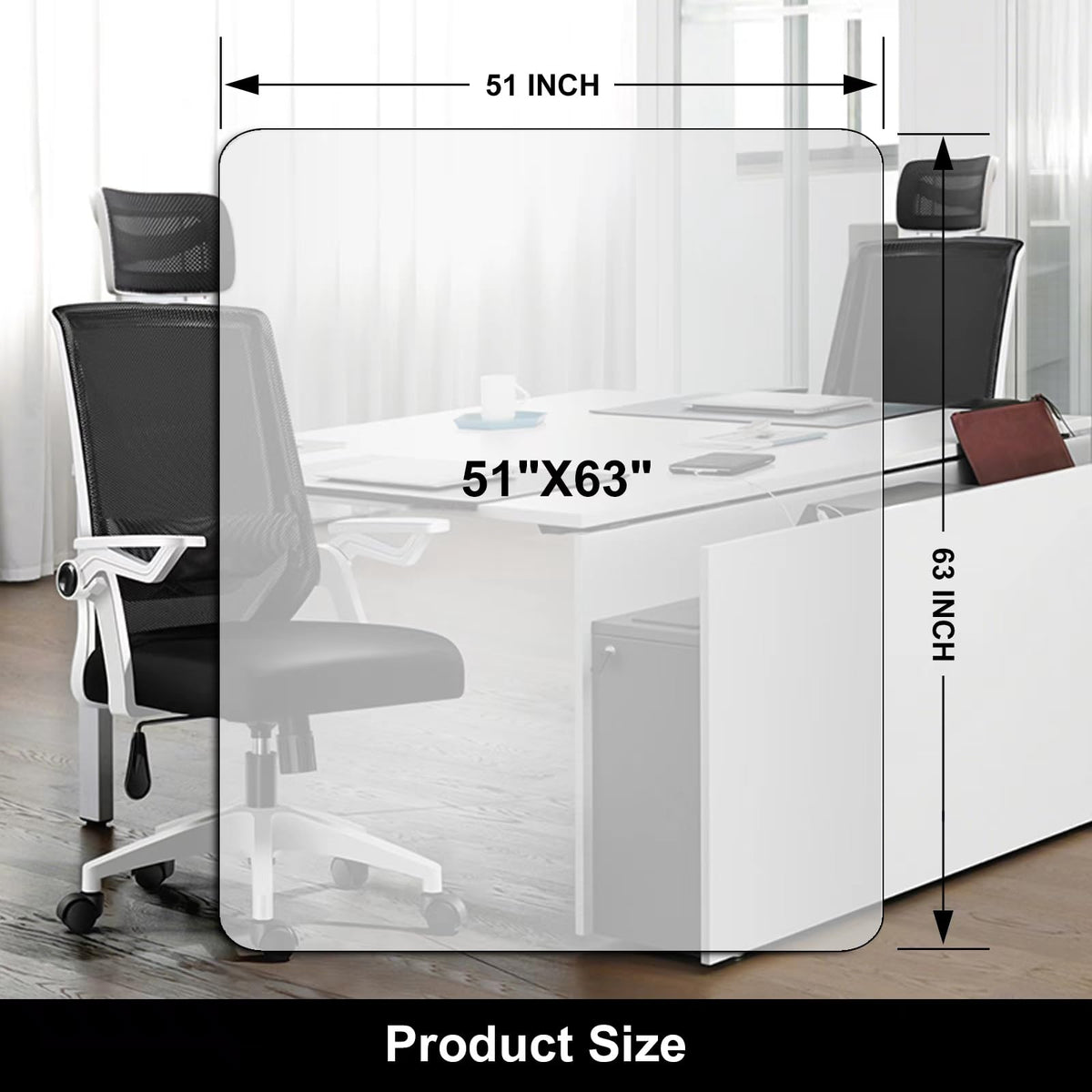 Office Chair Mat for Hardwood Floor