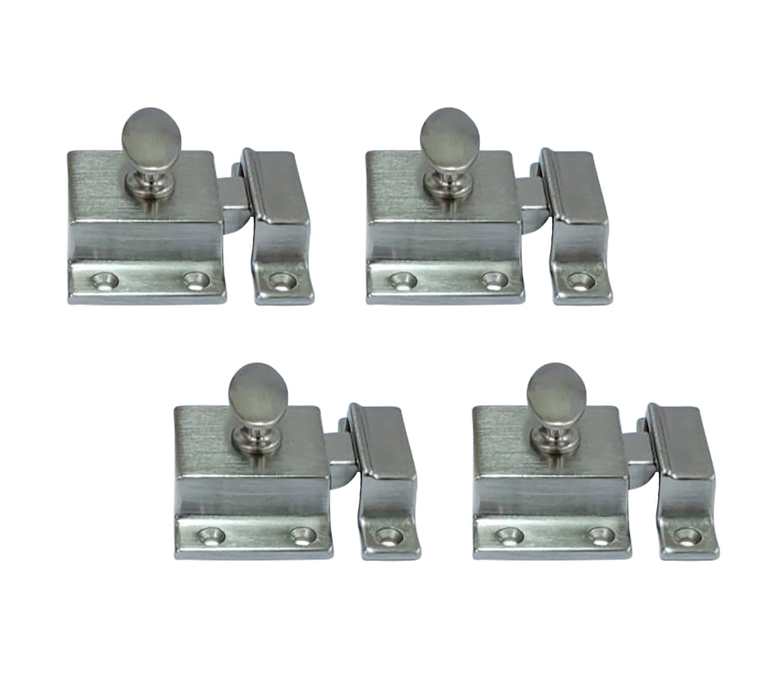 Traditional Large Oval Turn Cabinet Latch (4 Count)