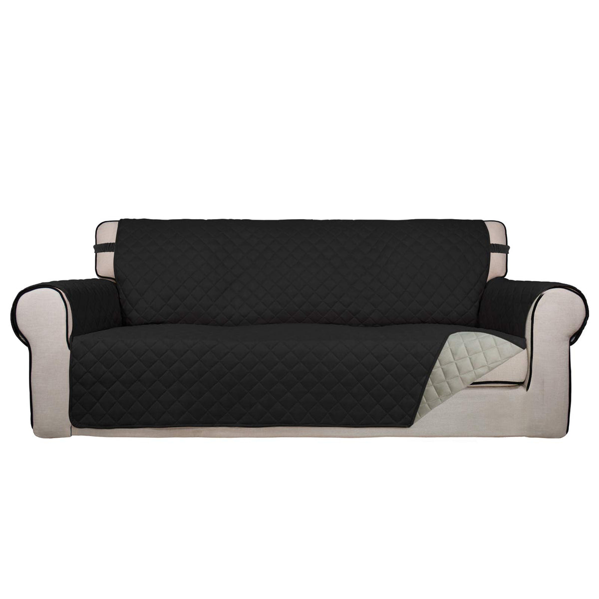Reversible Quilted Couch Covers for Dogs Oversized Sofa Cover 78”