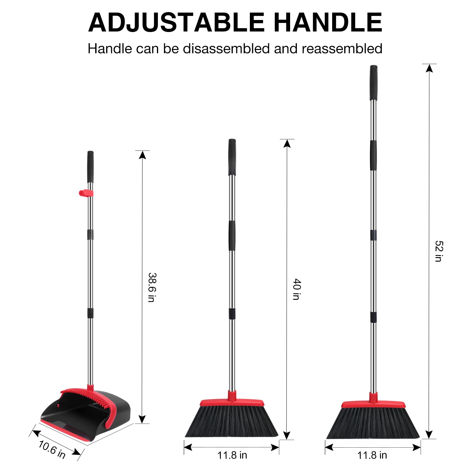 Broom and Dustpan Set