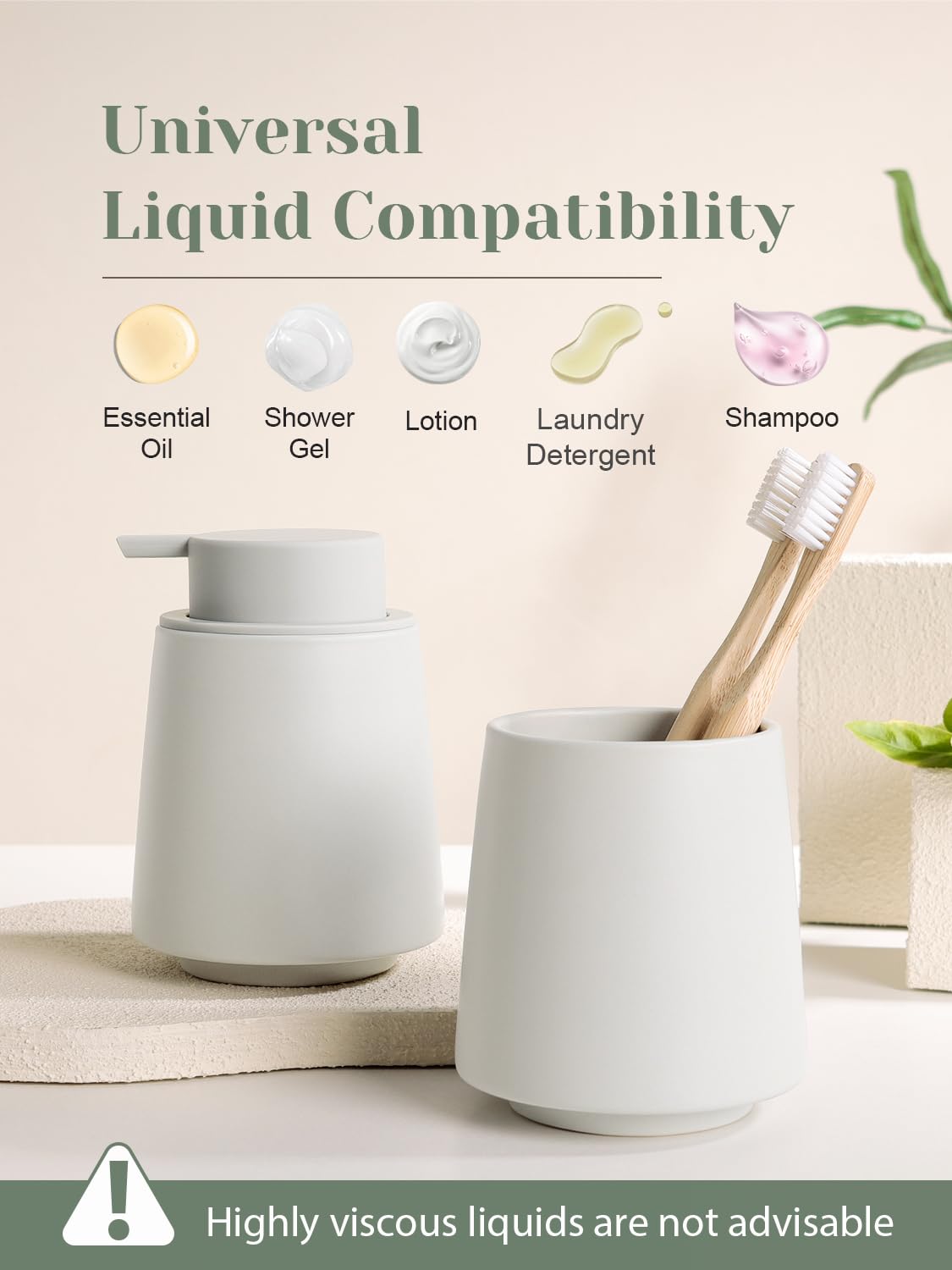 Ceramic Soap Dispenser