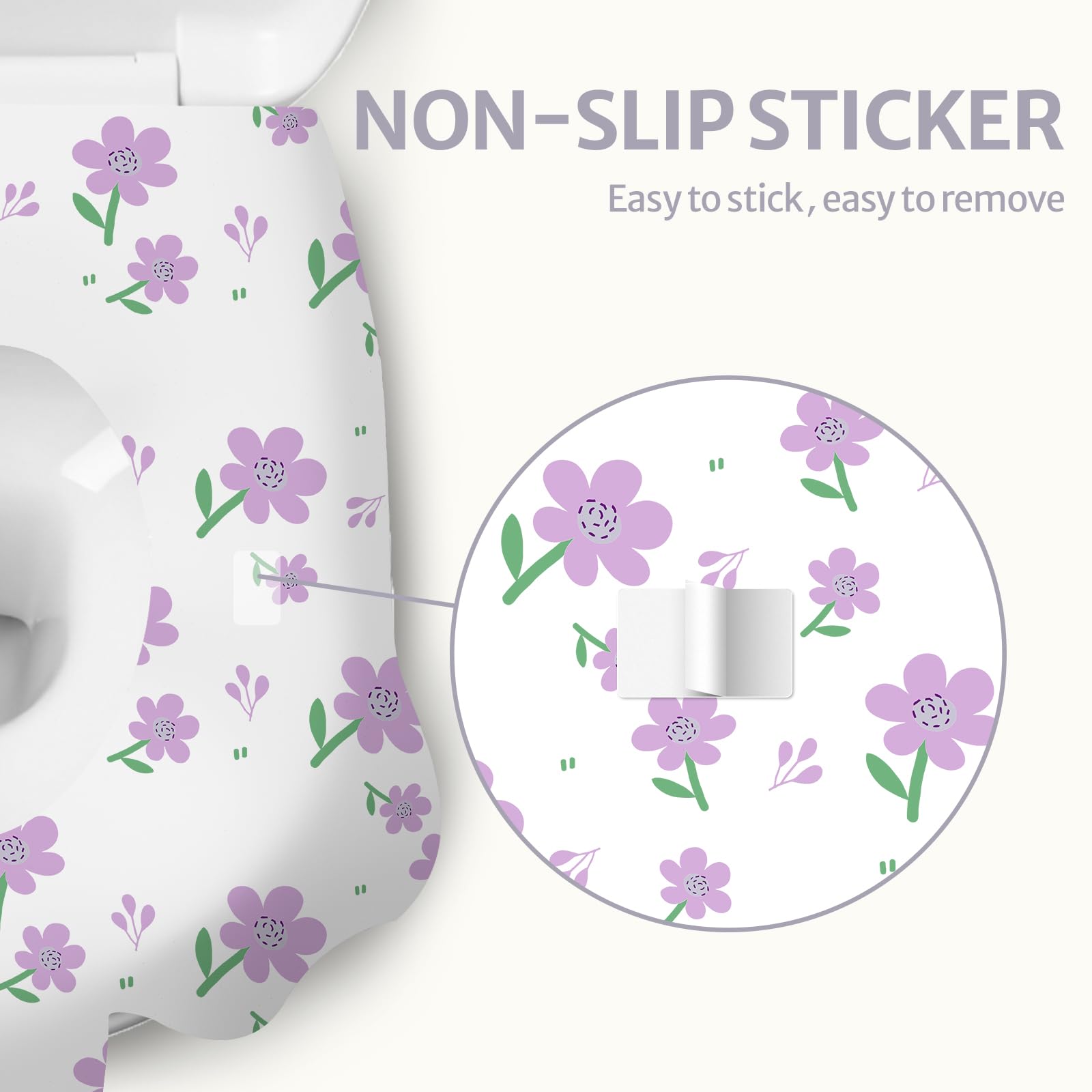 20 Pcs Toilet Seat Covers Disposable for Toddlers & Adults (20 Count)