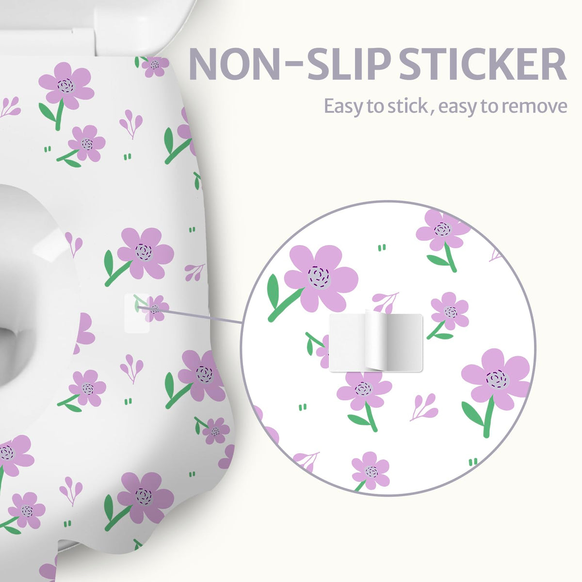 30 Pcs Toilet Seat Covers Disposable for Toddlers & Adults (30 Count)