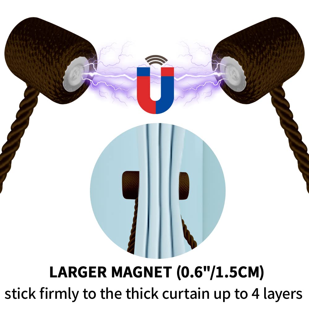 18 Inch Strong Magnetic Curtain Tiebacks