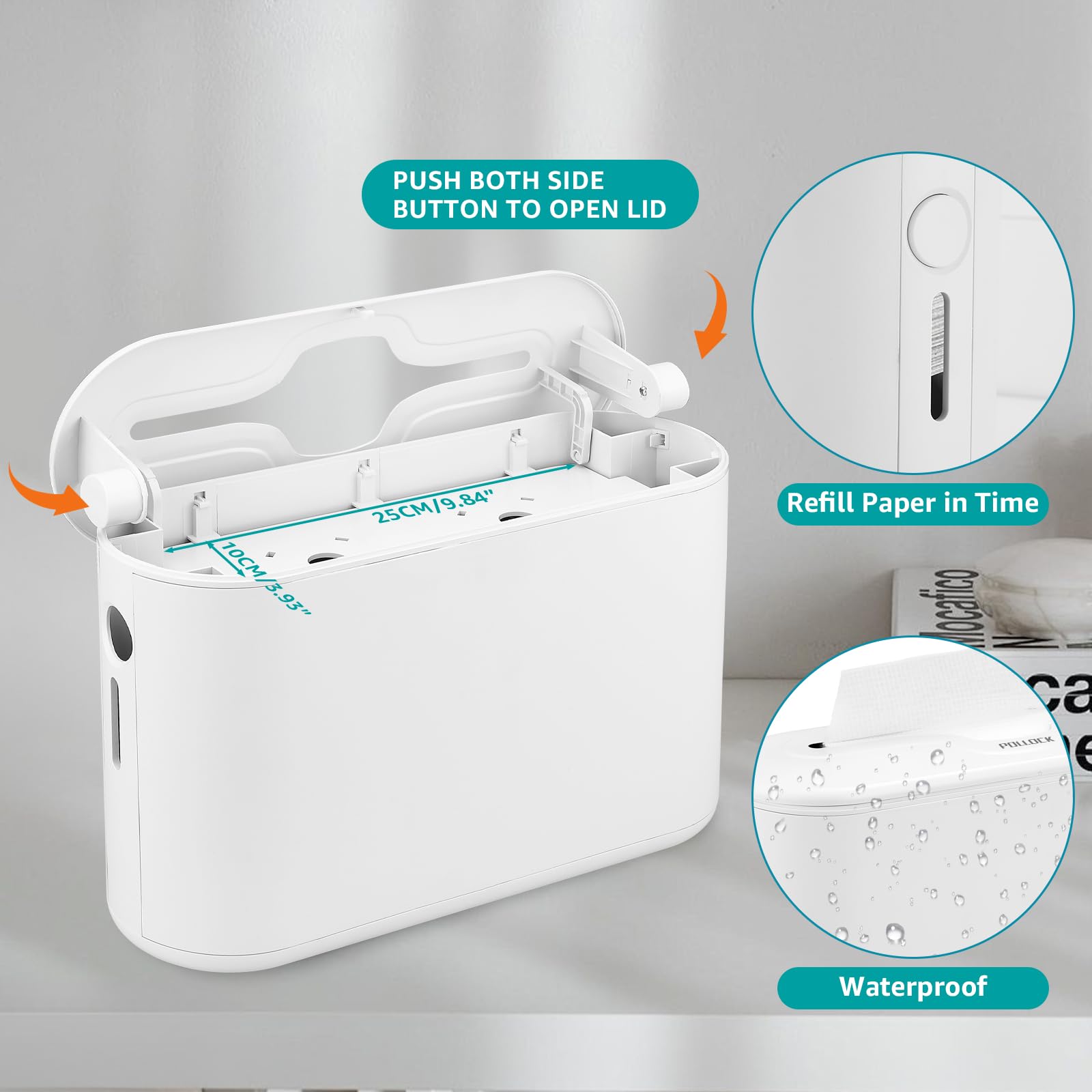 Paper Towel Holder Dispenser Countertop Commercial
